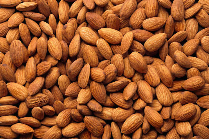 Nutural World Dry Roasted Whole Almonds - Unsalted (500g)