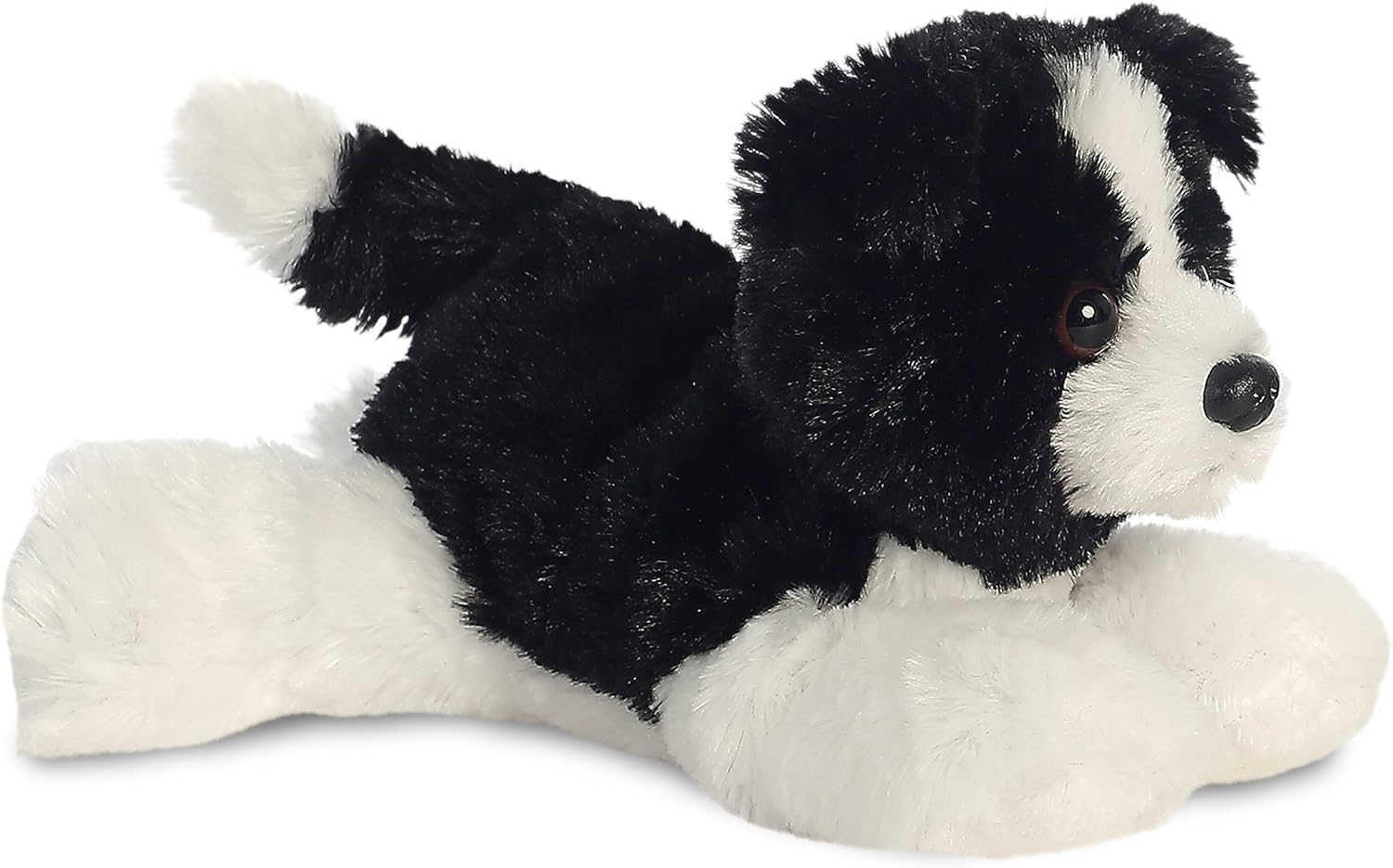 Aurora Mini Flopsie Cami Border Collie - 8" Soft Plush Stuffed Animal for Kids 1