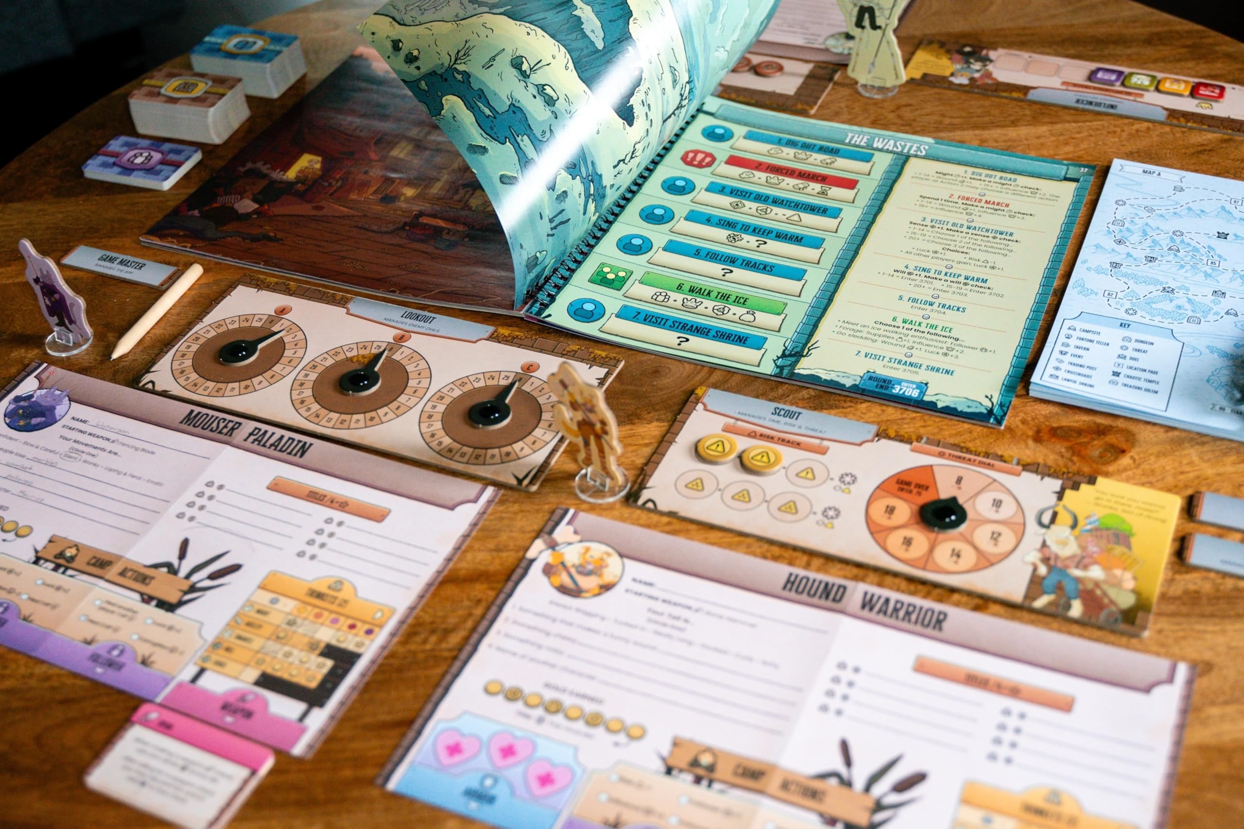 Plaid Hat Games Freelancers: Crossroads Brettspiel 3