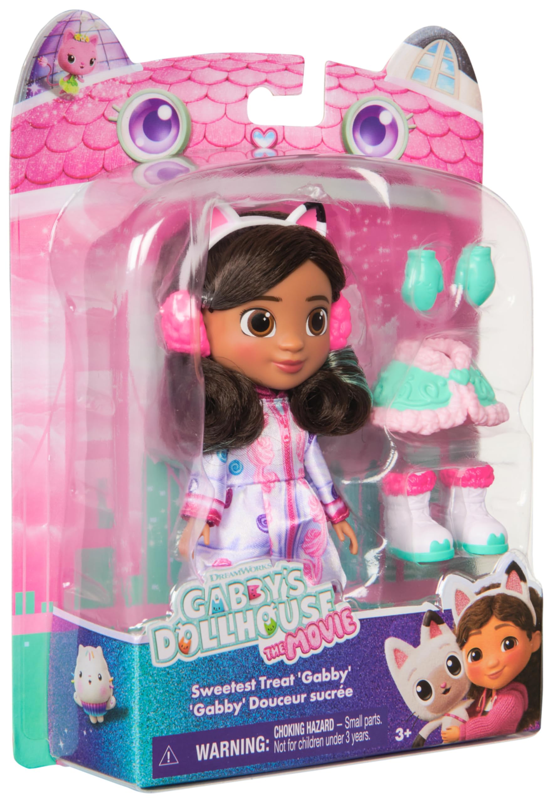 DREAMWORKS GABBY'S DOLLHOUSE Gabby's Dollhouse: The Movie, Sweetest Treat Gabby Doll - 15-cm | Unisex Children 2