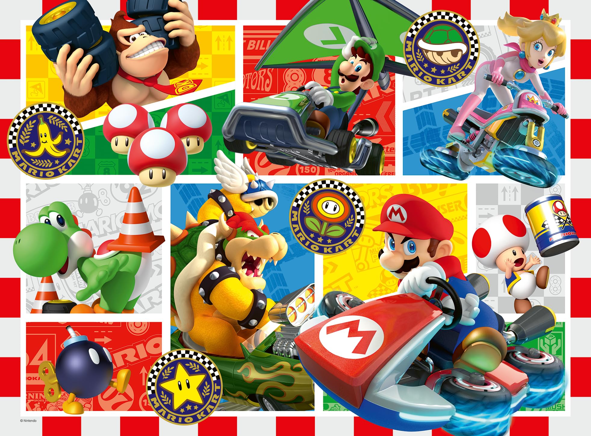 Ravensburger Super Mario Kart 150 Piece Jigsaw Puzzle for Kids Age 7 and Up 1