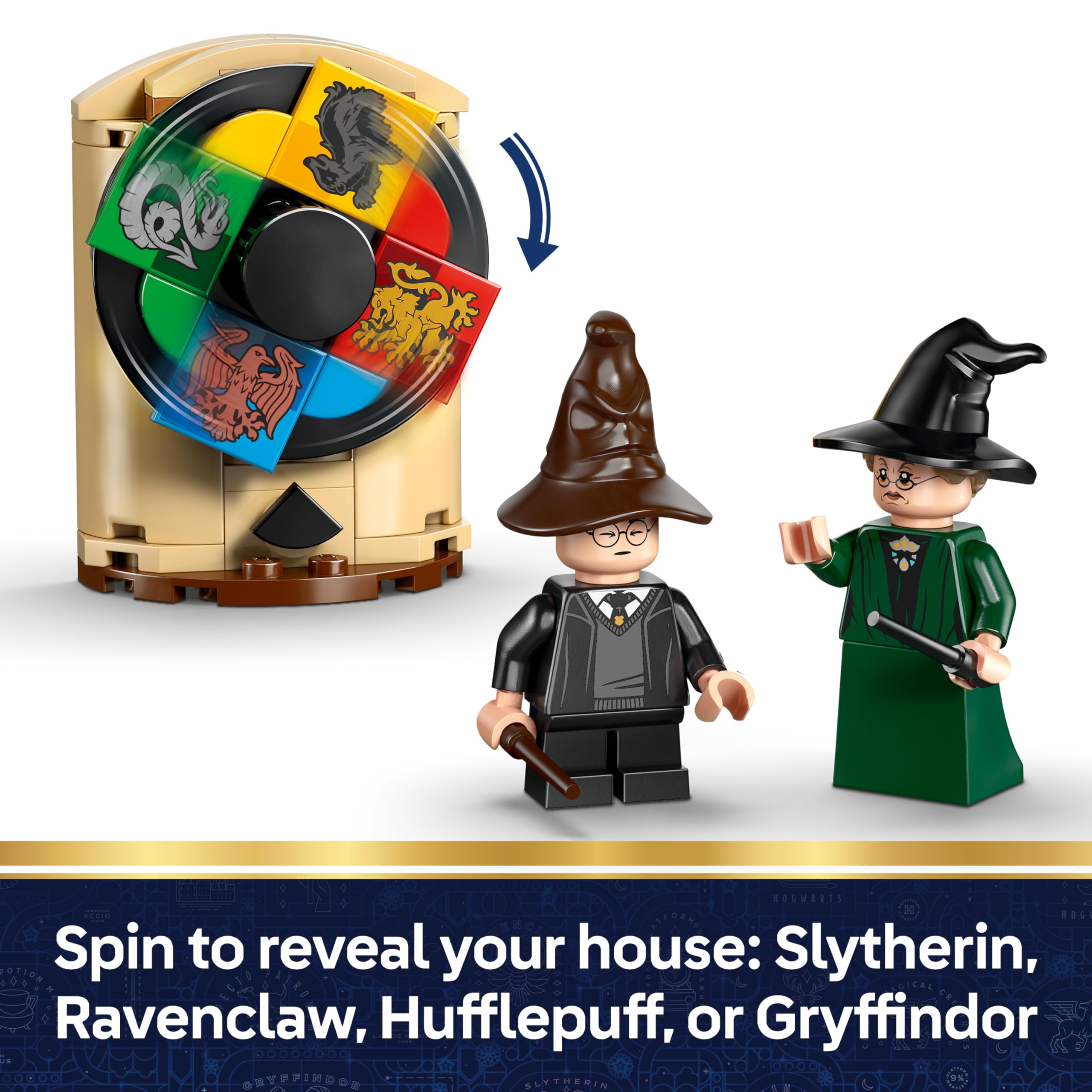 LEGO Harry Potter Hogwarts Castle: Sorting Hat Ceremony Toy Set 76460 | Ages 7+ 3