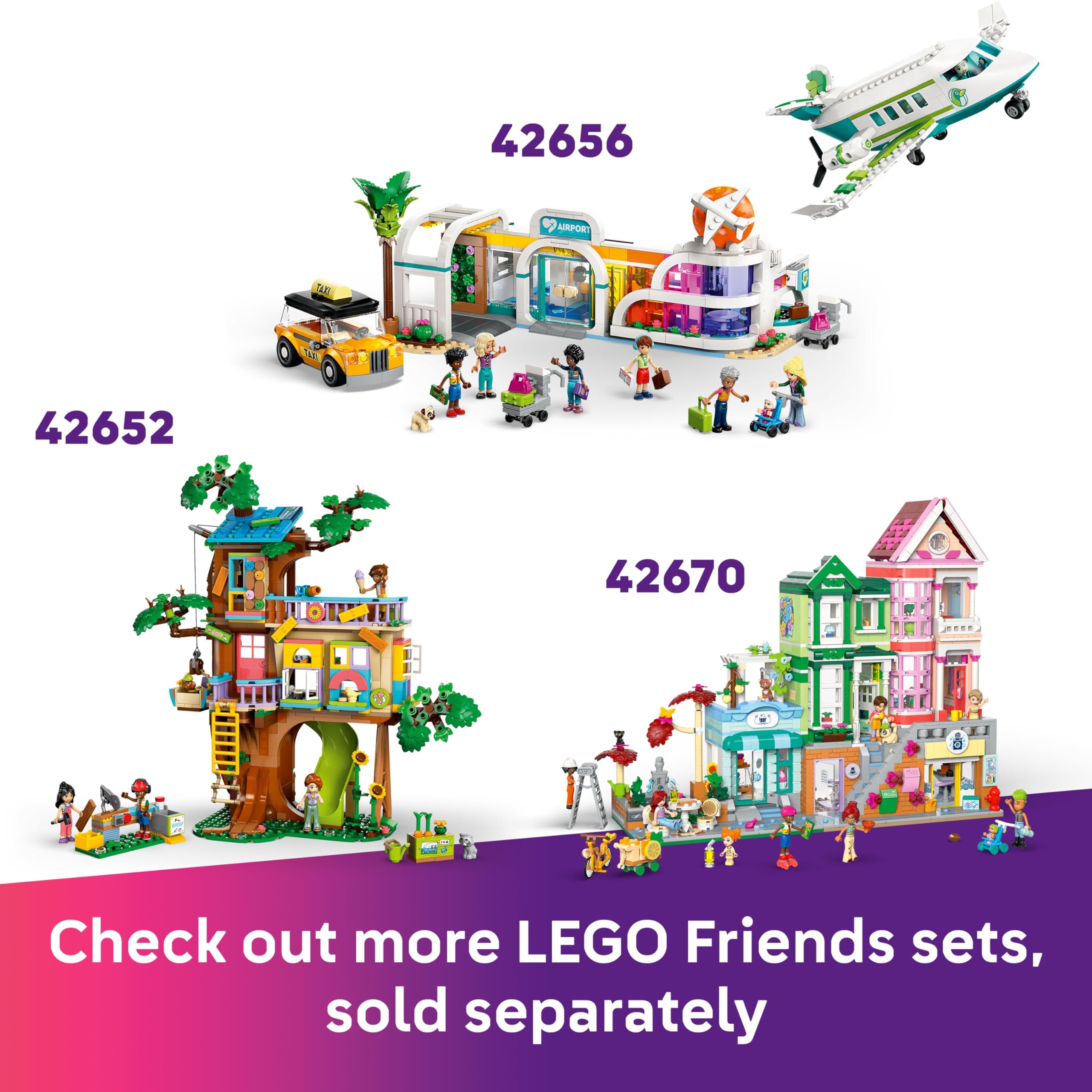 LEGO Friends Friendship Camper Van Adventure Set 42663 | Ages 7+ | Includes 3 Mini Dolls & Ferret 7