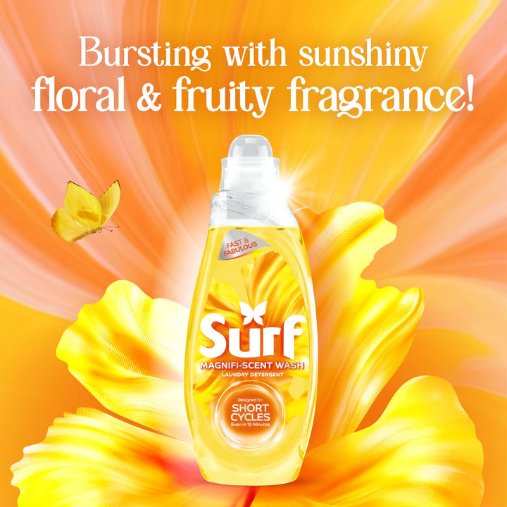 Surf - Magnifi-Scent Wash Sunshine Blossom Laundry Liquid for Short Cycles