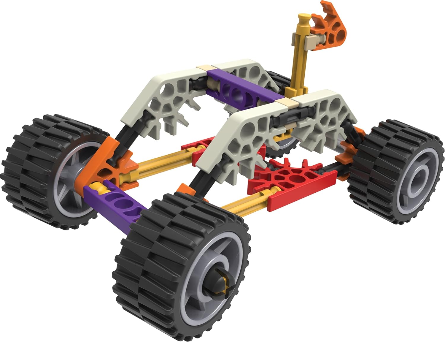 K"Nex Imagine 10 Model Beginner Fun Fast Vehicles Building Set - 96 Piece STEM Kit for Ages 5+ 3