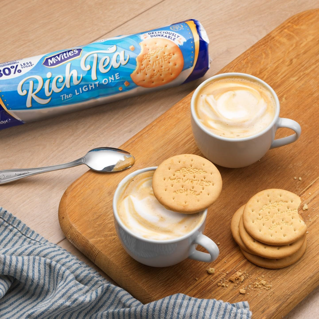 McVitie's Rich Tea Biscuits The Light One 30% Less Sugar 300g