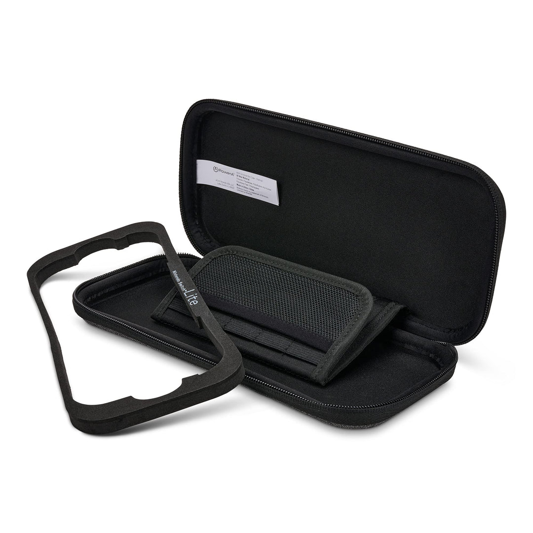 PowerA Slim Case for Nintendo Switch - OLED Model, Switch, and Switch Lite - Charcoal