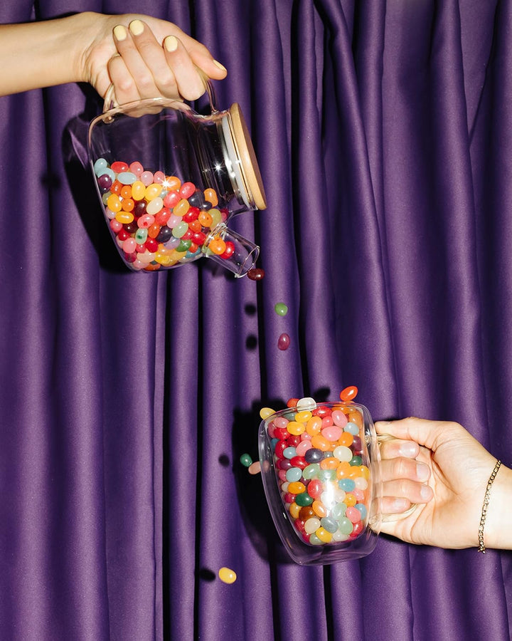 The Jelly Bean Factory Huge Flavours, 1.4kg Gourmet Jelly Beans Jar