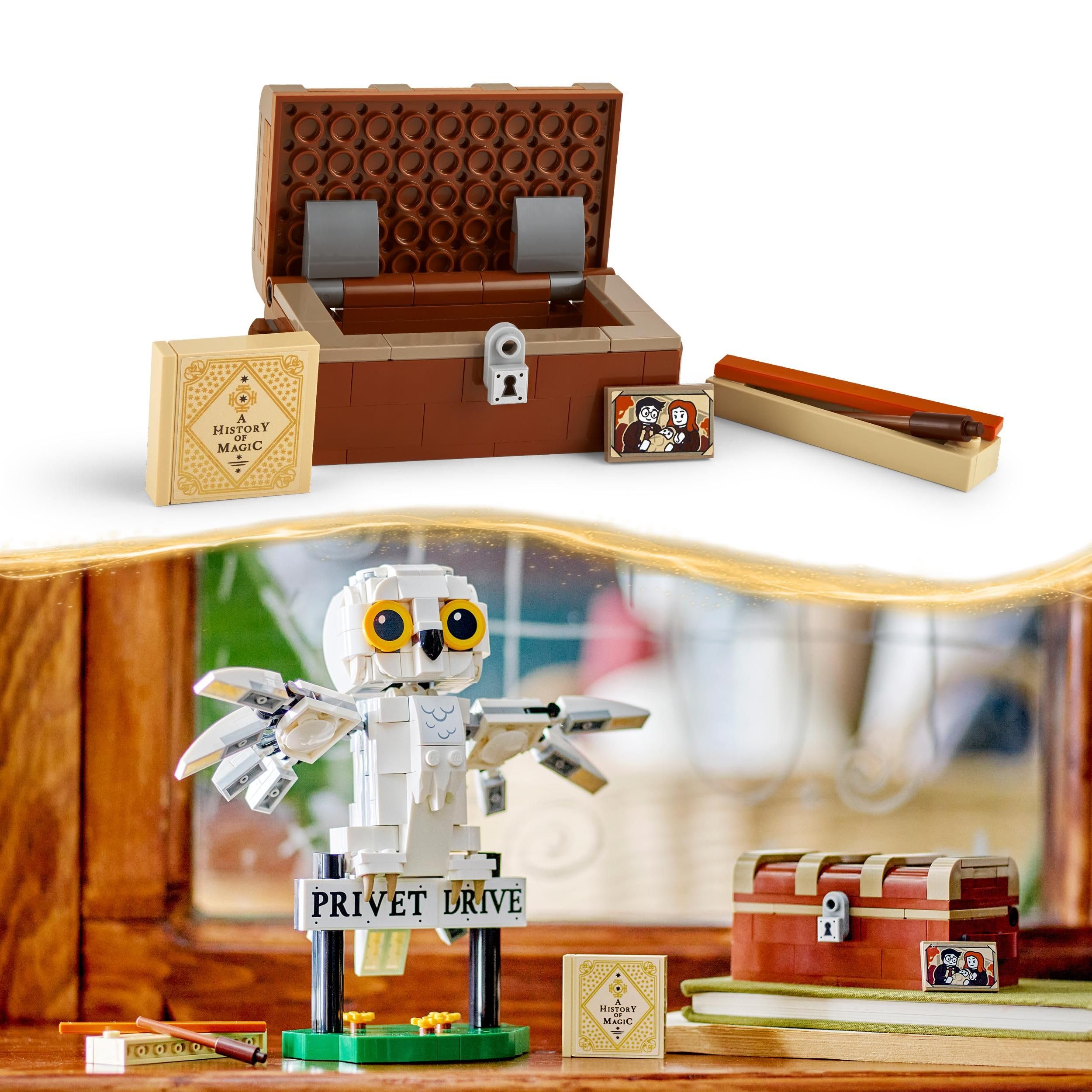LEGO Harry Potter Hedwig at 4 Privet Drive Building Set | Model 76425 | Ages 7+ 4