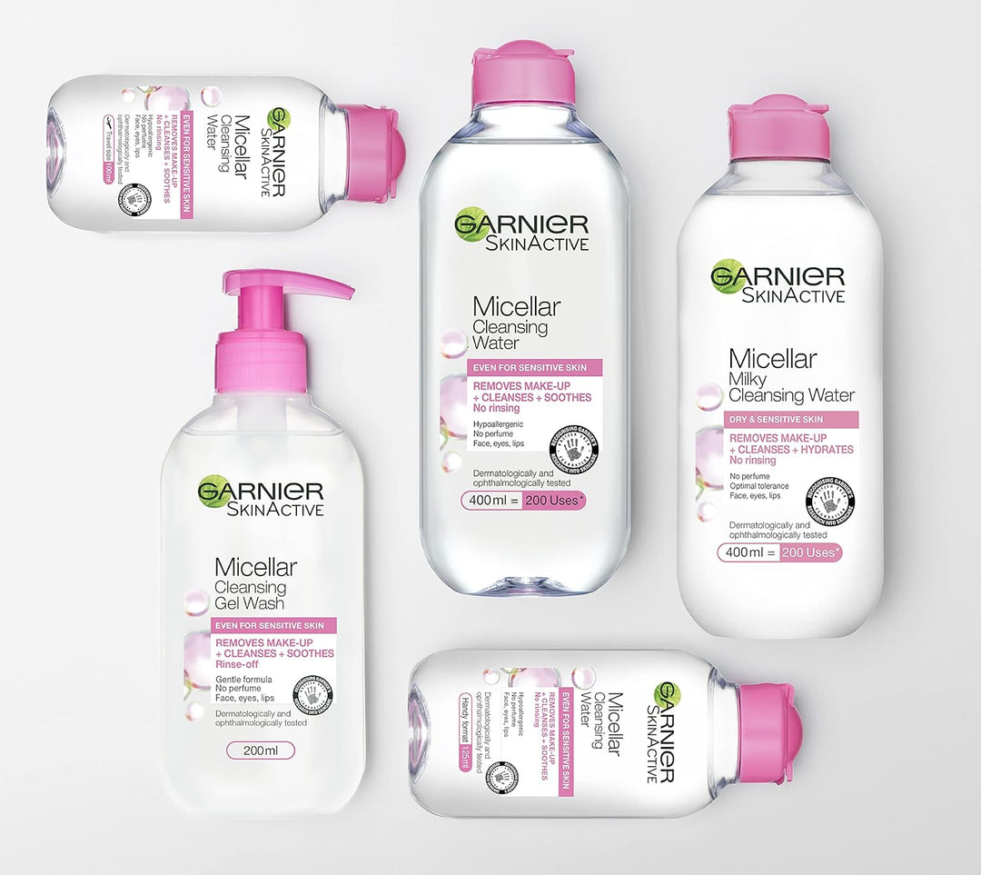 Garnier - Micellar Cleansing Water Gentle Face Cleanser & Makeup Remover (700ml)