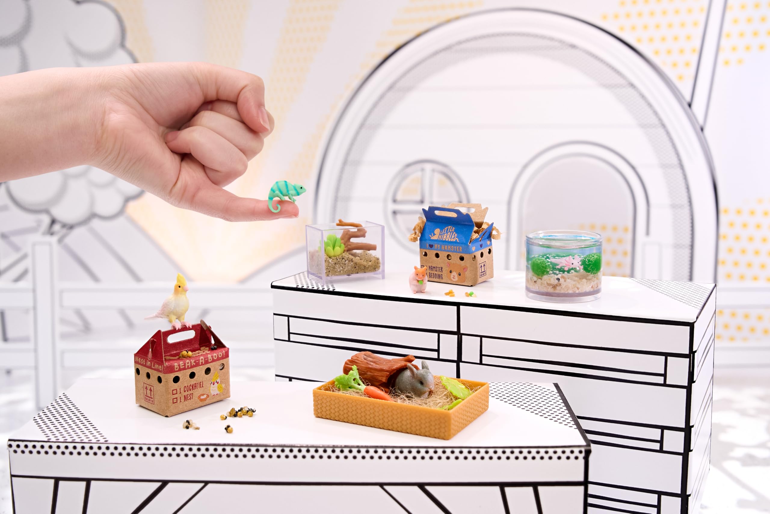 MGA Miniverse Make It Mini Animals - Mini Collectibles Mystery Blind Pack 7