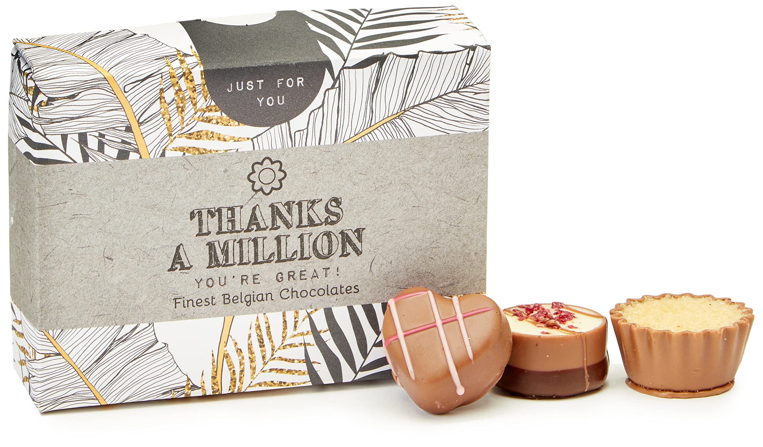 Just for You Thanks a Million Chocolate Box - Ideal Thank You Gift | 86g 1