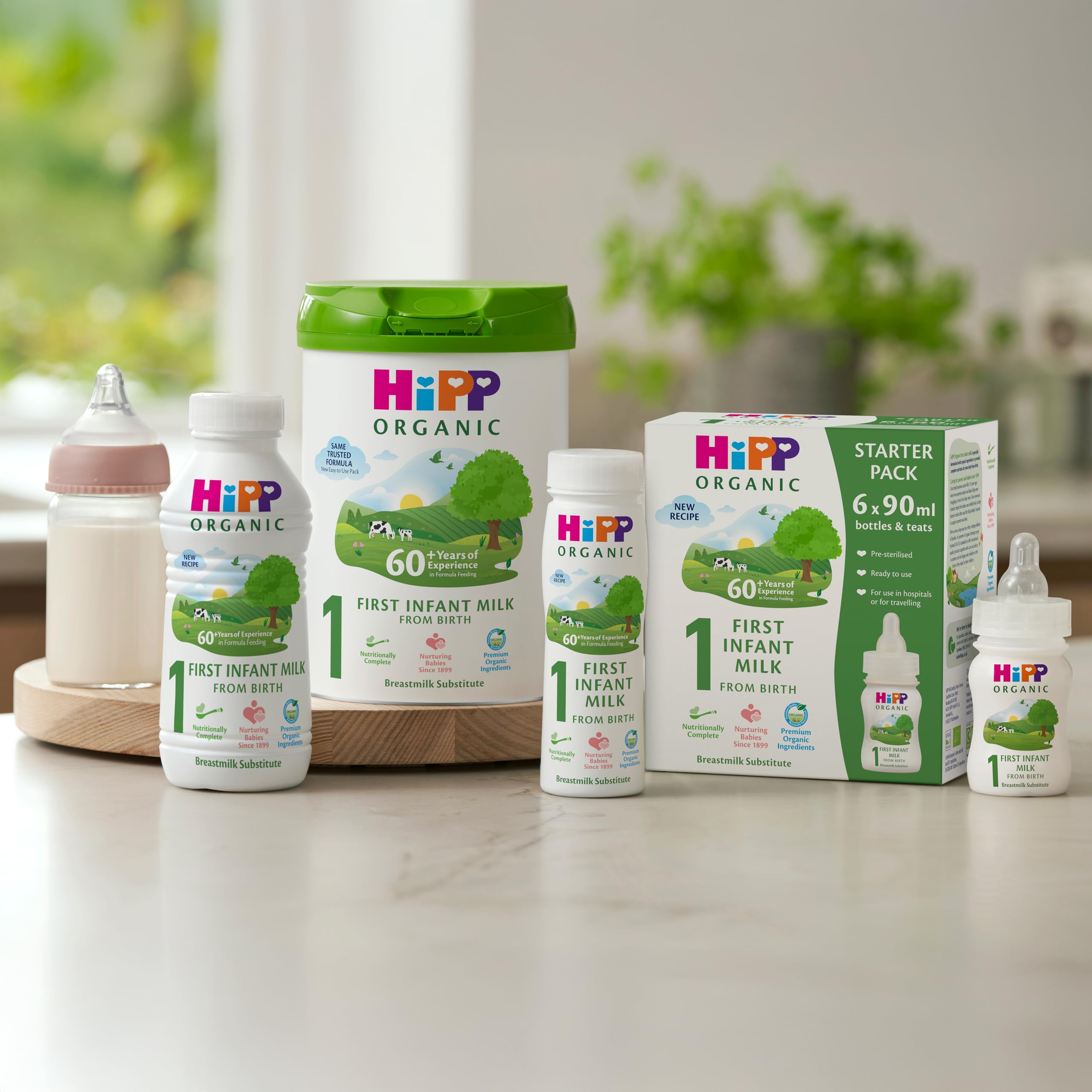 HiPP Organic 1 First Infant Ready to Feed Liquid Baby Formula - Suitable From Birth | 470 ml 5