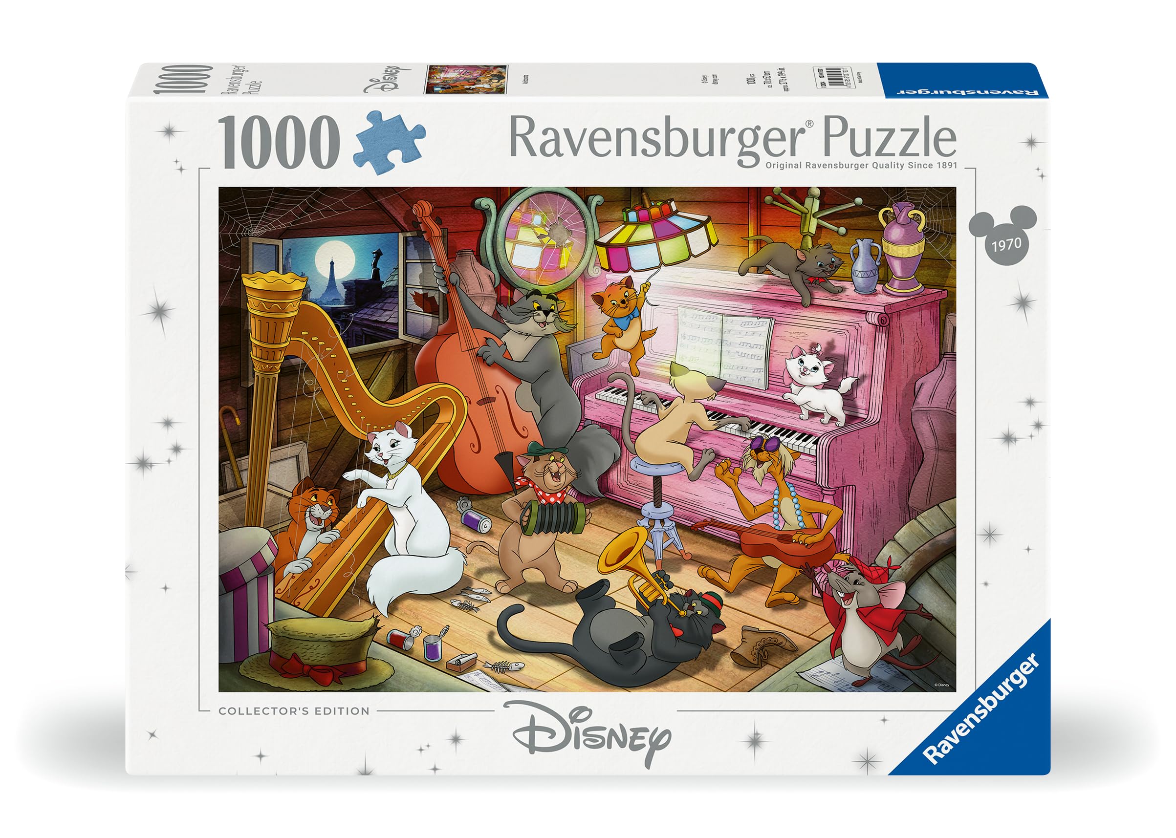 Ravensburger Disney Aristocats 1000 Piece Jigsaw Puzzle 5