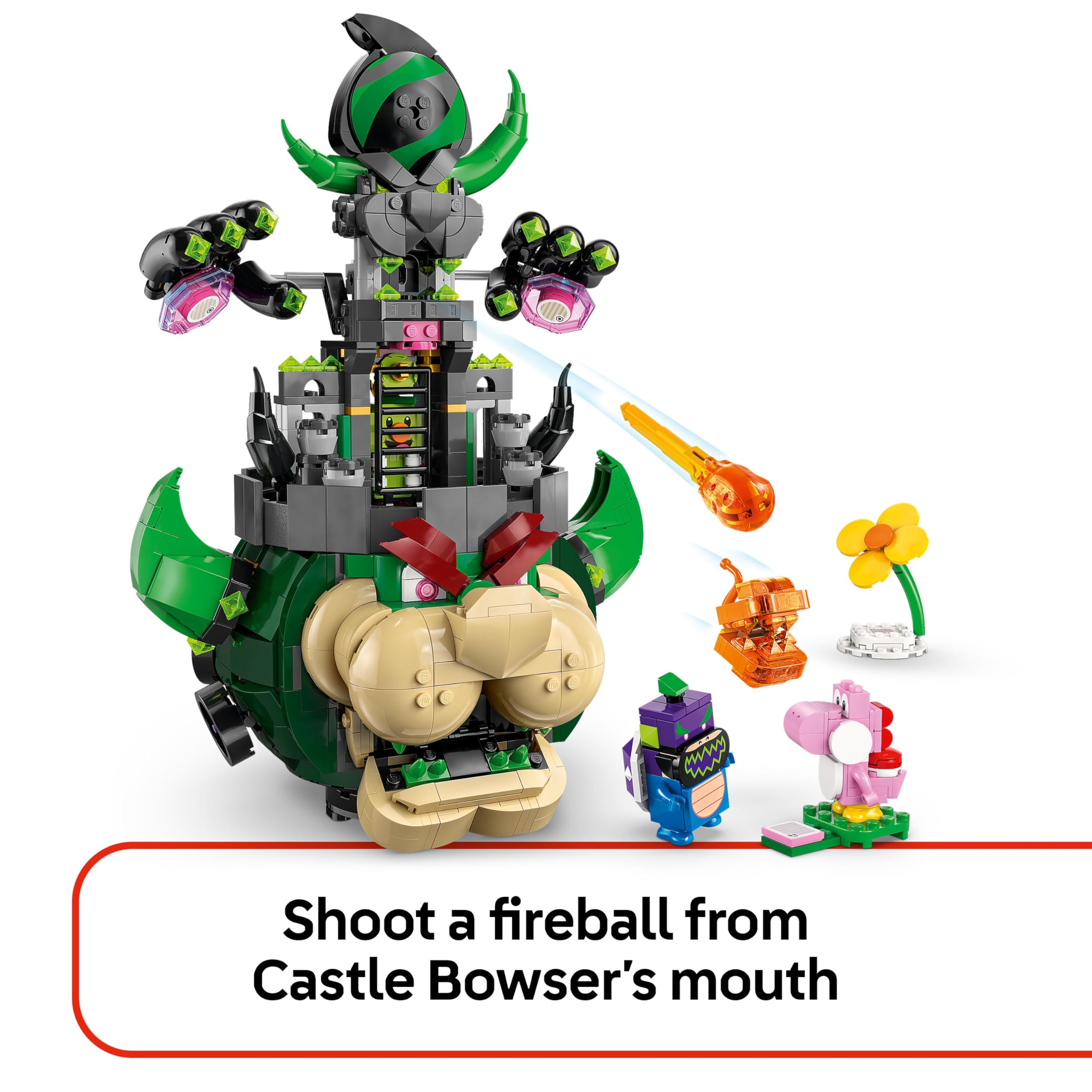 LEGO Super Mario Prince Florian & Castle Bowser - Interactive Building Set for Ages 9+ 7