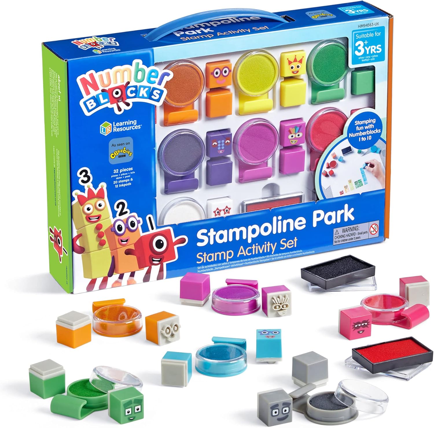Learning Resources - Numberblocks Stampoline Park Stamp Activity Set 1
