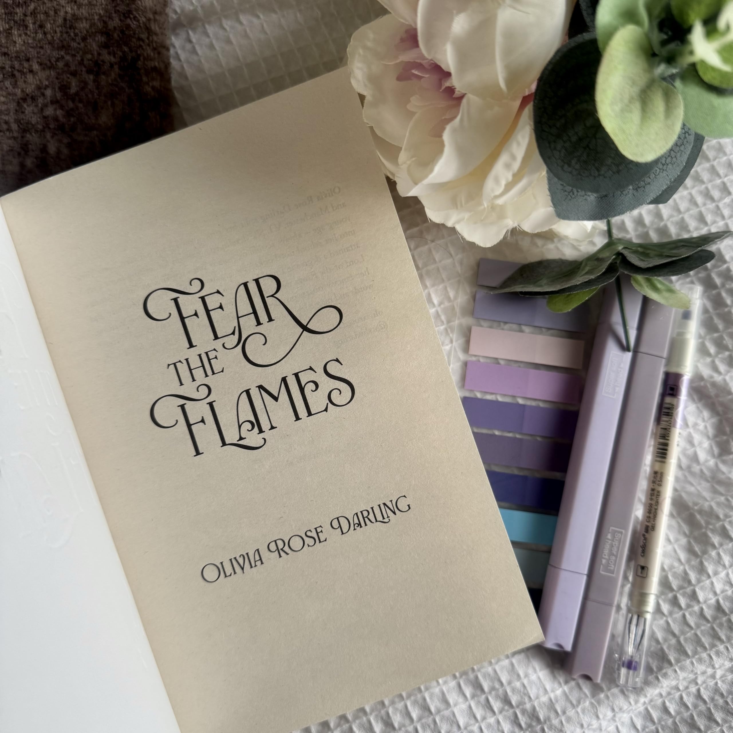 Zaffre Fear the Flames by Olivia Rose Darling | Paperback, 384 Pages