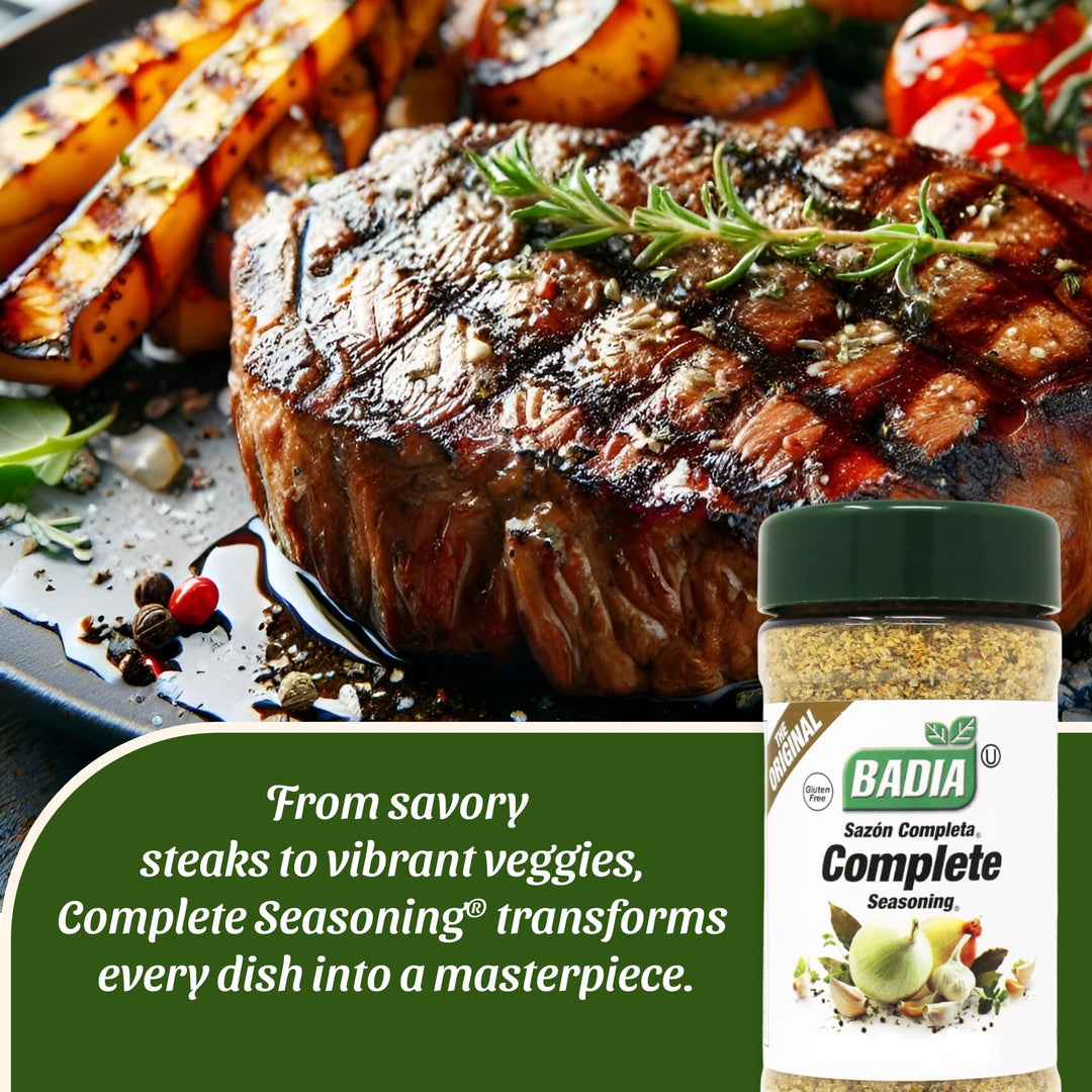 Badia Complete Seasoning 12 oz - Gluten-Free All-Purpose Spice Blend