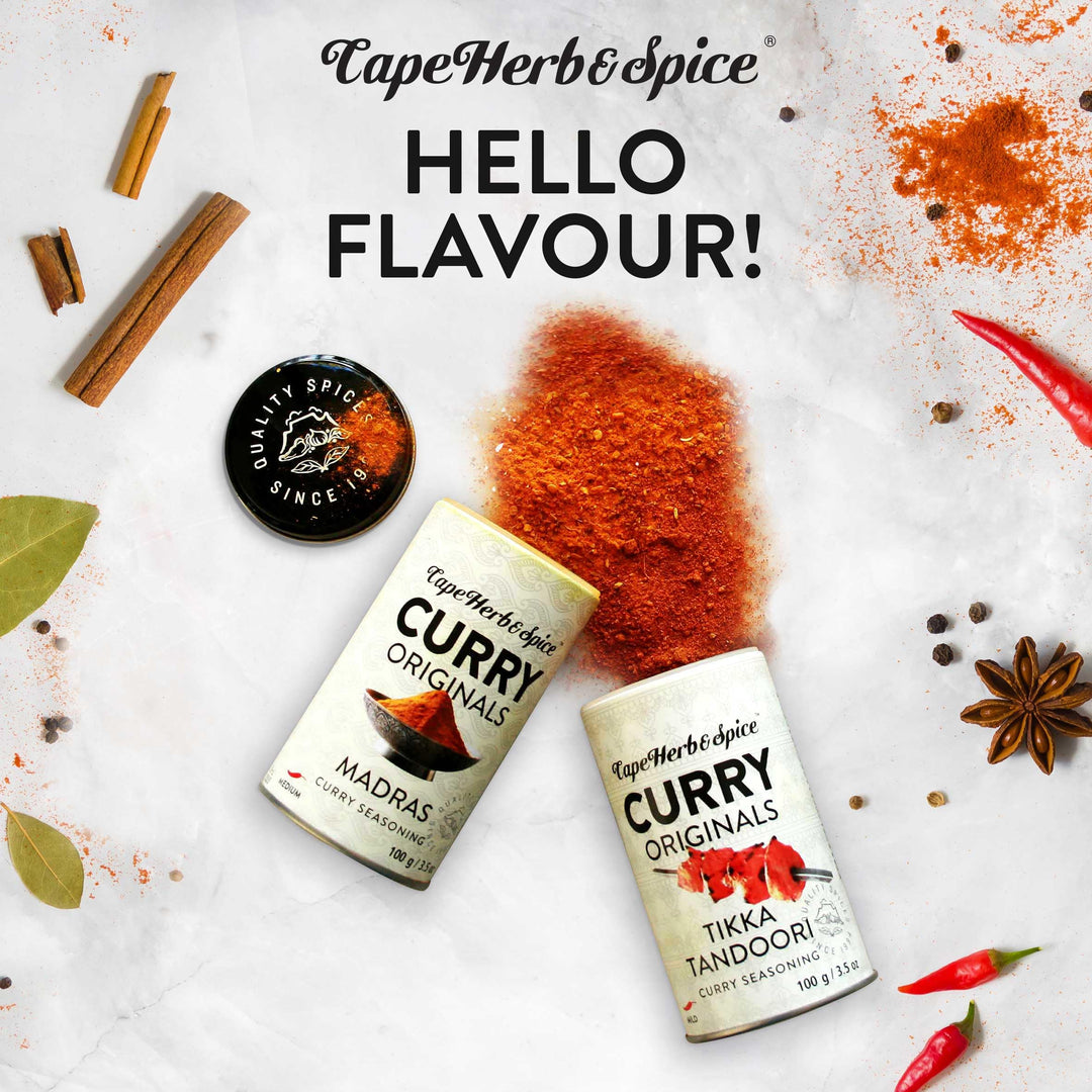 Cape Herb & Spice Curry Originals Tikka Tandoori Curry Seasoning Condiment