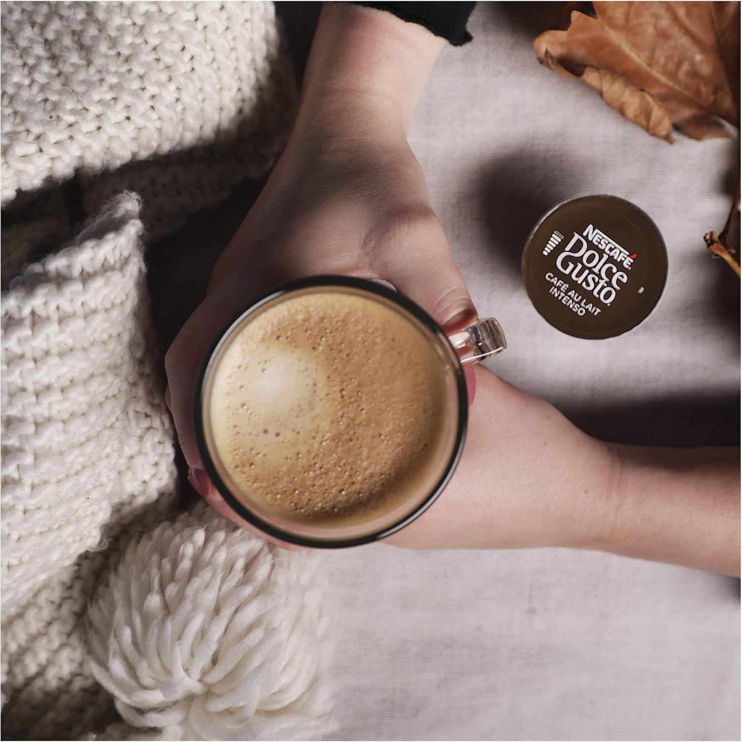 NESCAFÉ Dolce Gusto Café Au Lait Intenso Coffee Pods, 16 Capsules (48 Servings) 8