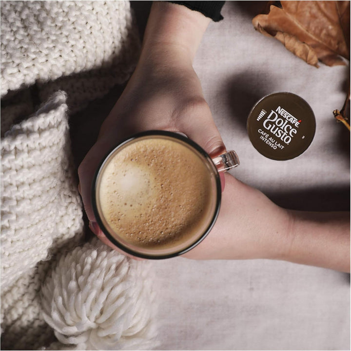 NESCAFÉ Dolce Gusto Café Au Lait Intenso Coffee Pods, 16 Capsules (48 Servings)