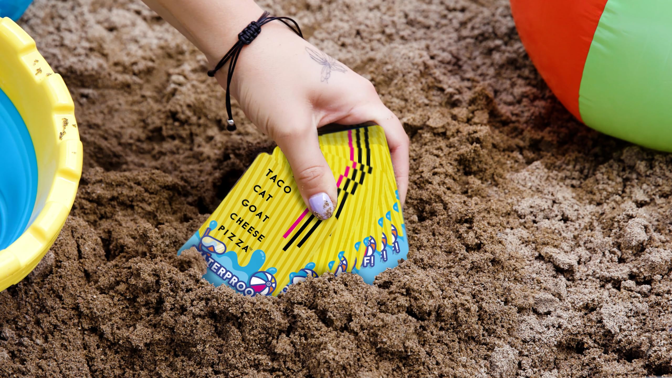 Blue Orange Taco Cat Goat Cheese Pizza Waterproof Card Game 6