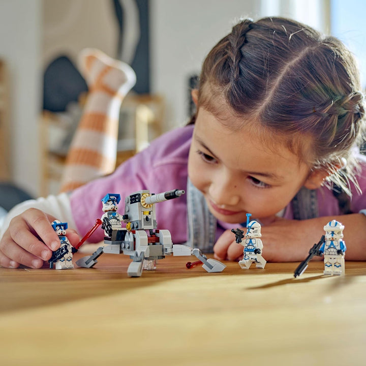 LEGO 75345 Star Wars 501st Clone Troopers Battle Pack Set, Buildable Toy with AV
