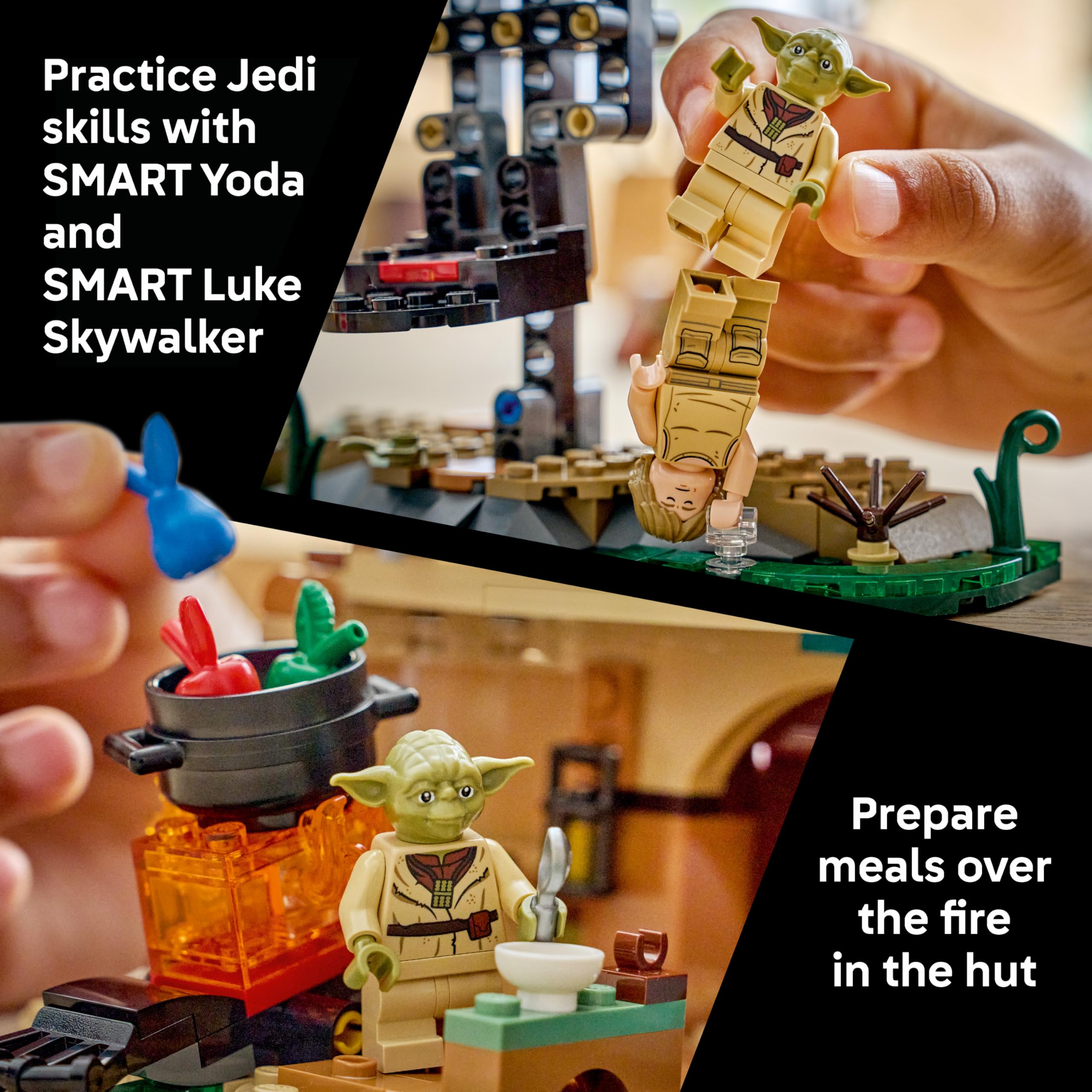 LEGO Star Wars 75422 SMART Play: Yoda's Hut and Jedi Training Set for Ages 8+ 3