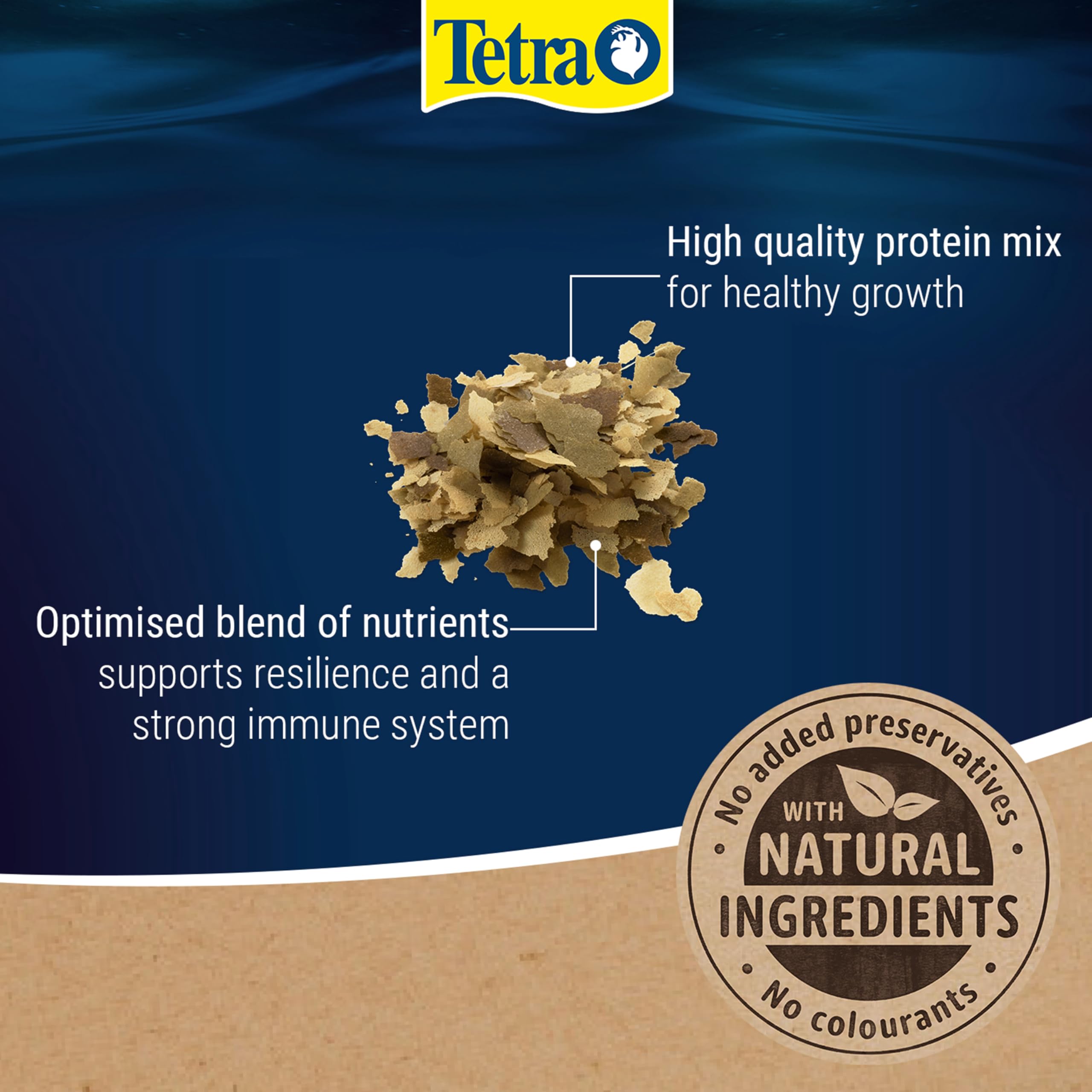 Tetra Goldfish Flakes - Balanced Nutrition for Coldwater Fish | 250 ml Pouch 4