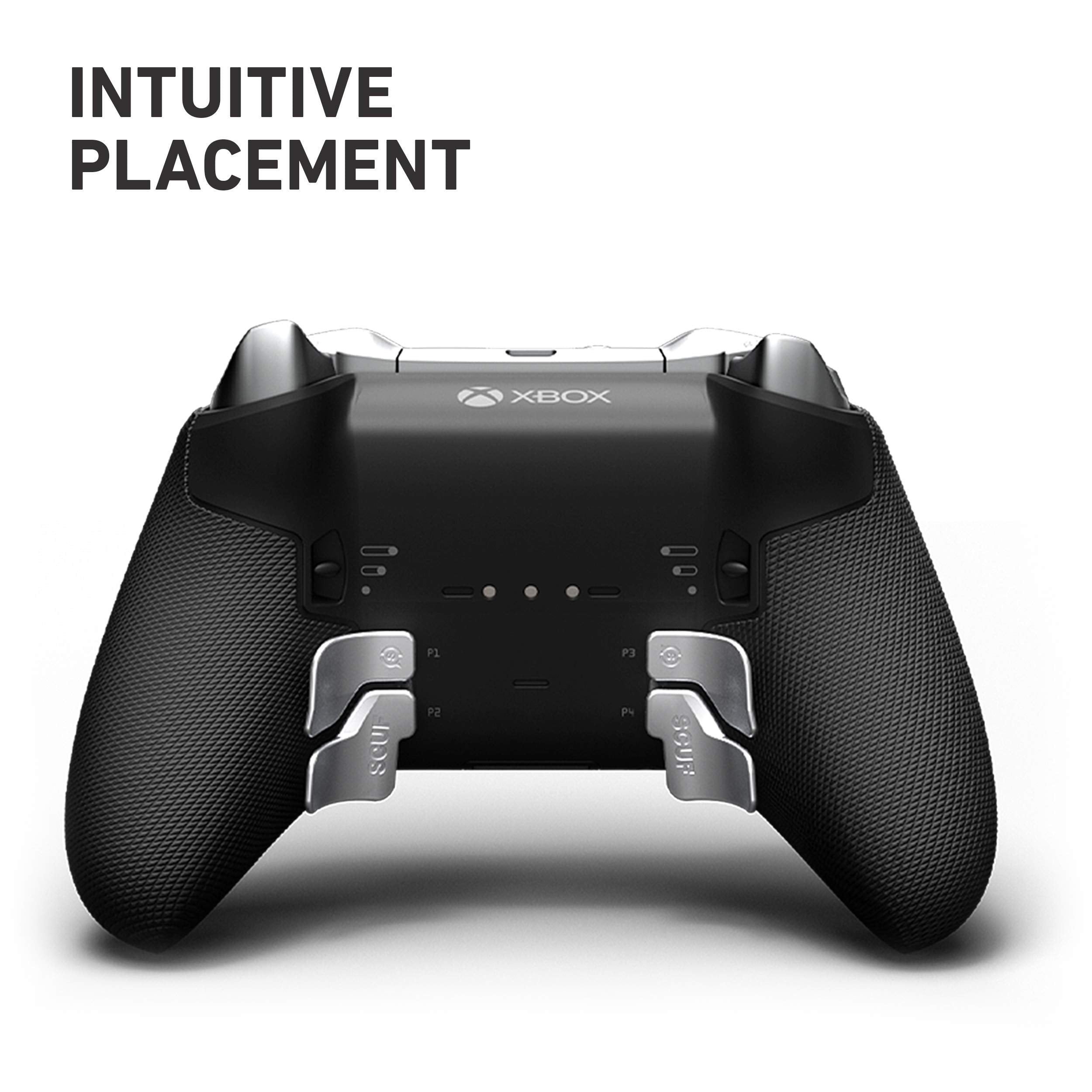 SCUF Elite Series 2 Paddles for Xbox Elite Series 1 & 2 | Stainless Steel | Black 3