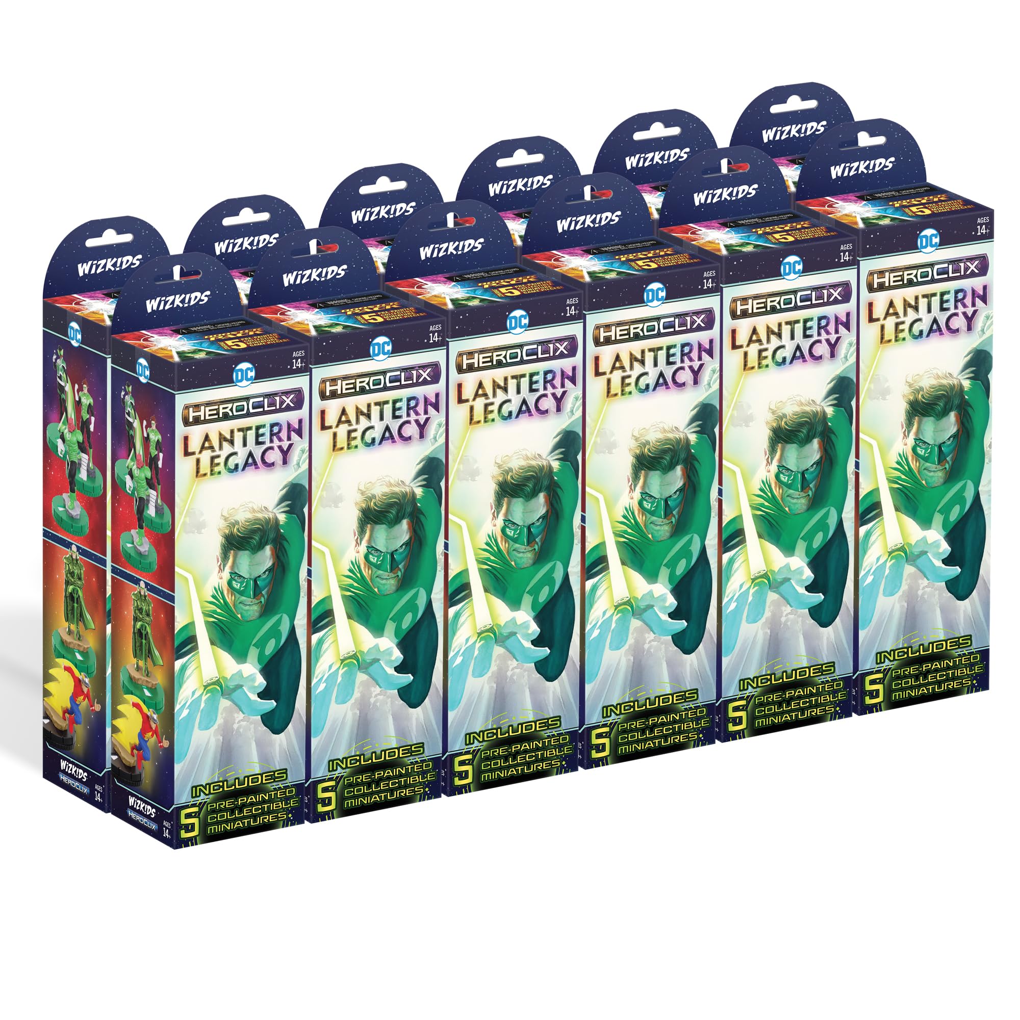 WizKids DC HeroClix: Lantern Legacy - 12 Booster Brick | Ages 15+ 1
