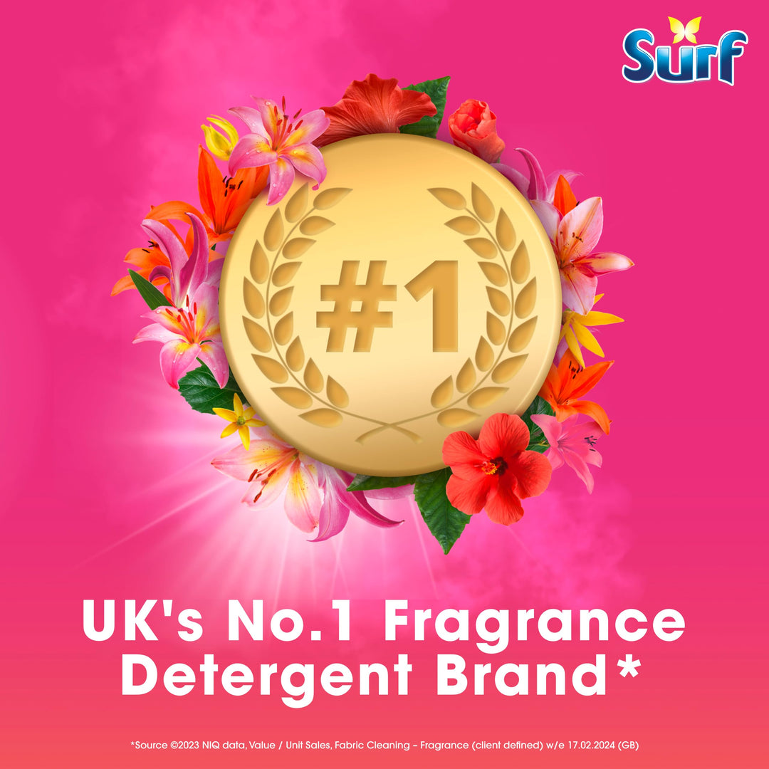 Surf Tropical Lily Washing Powder (1.15 kg) - Bio Laundry Detergent with Long-Lasting Fragrance