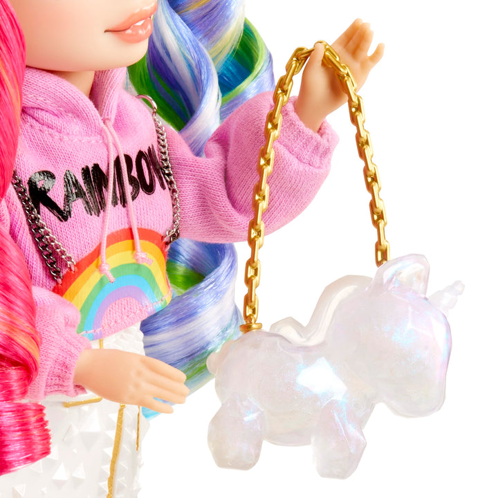 Rainbow High Creative Crystals Amaya - 28 cm Fashion Doll with DIY Crystal Accessory Kit