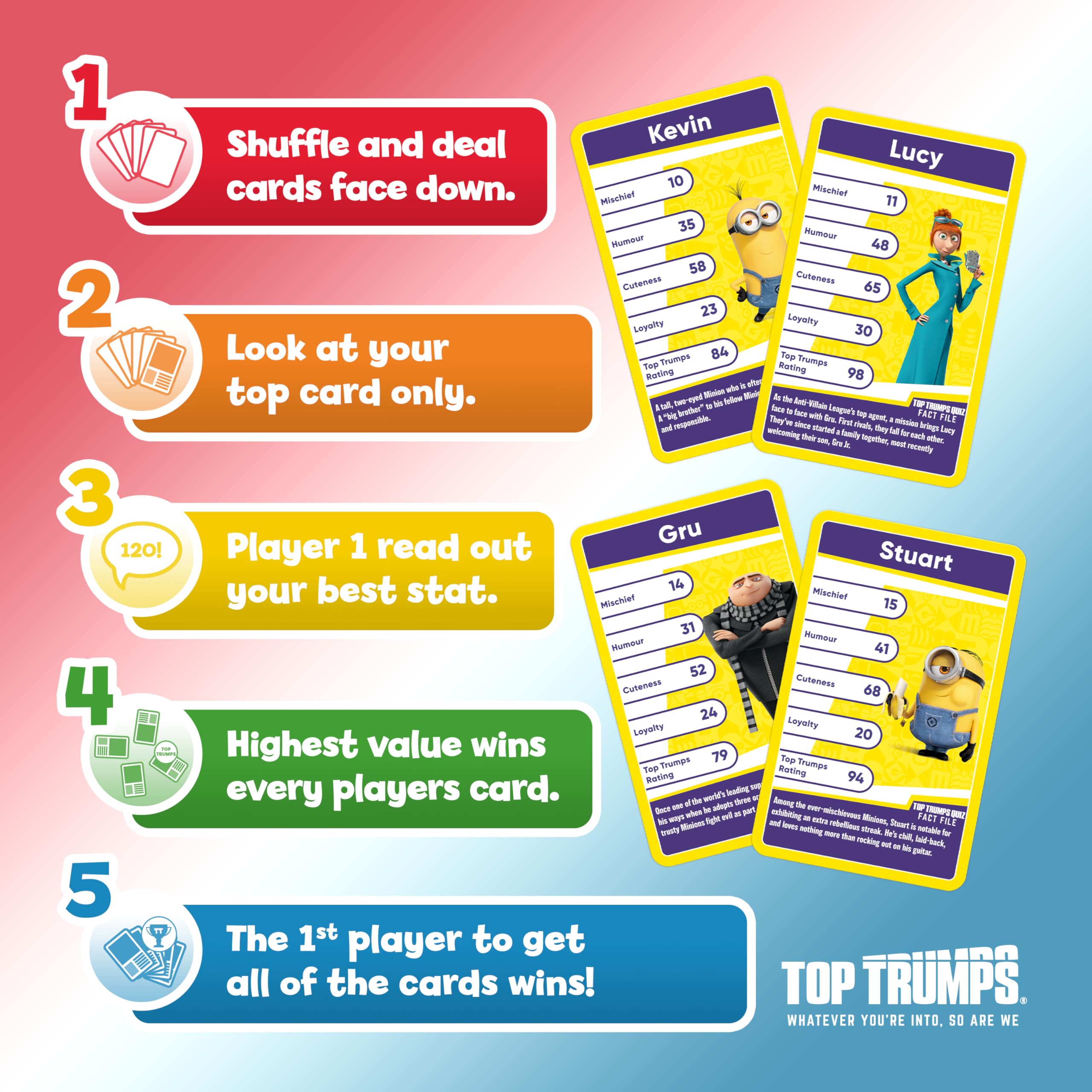 Top Trumps Minions Card Game - Fun Educational Card Game for Kids 2