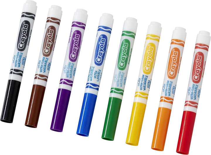 CRAYOLA Crayola 58-8328 Ultra-Clean Washable Markers Assorted