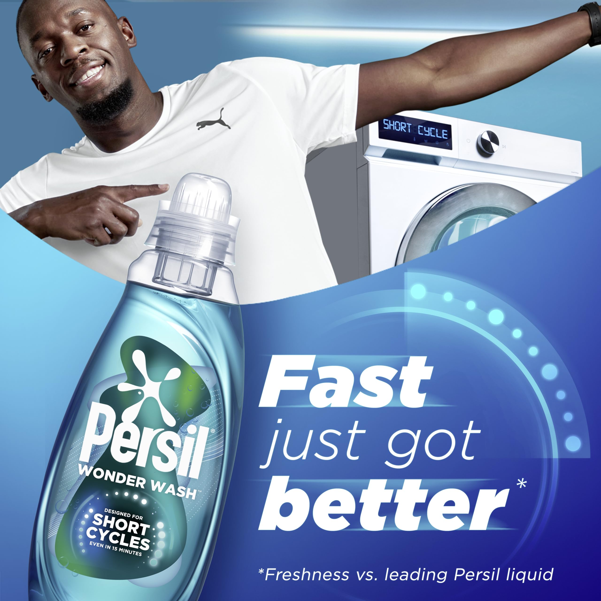 Persil Wonder Wash Speed Clean Non Bio Liquid Detergent (1.485 L) 7