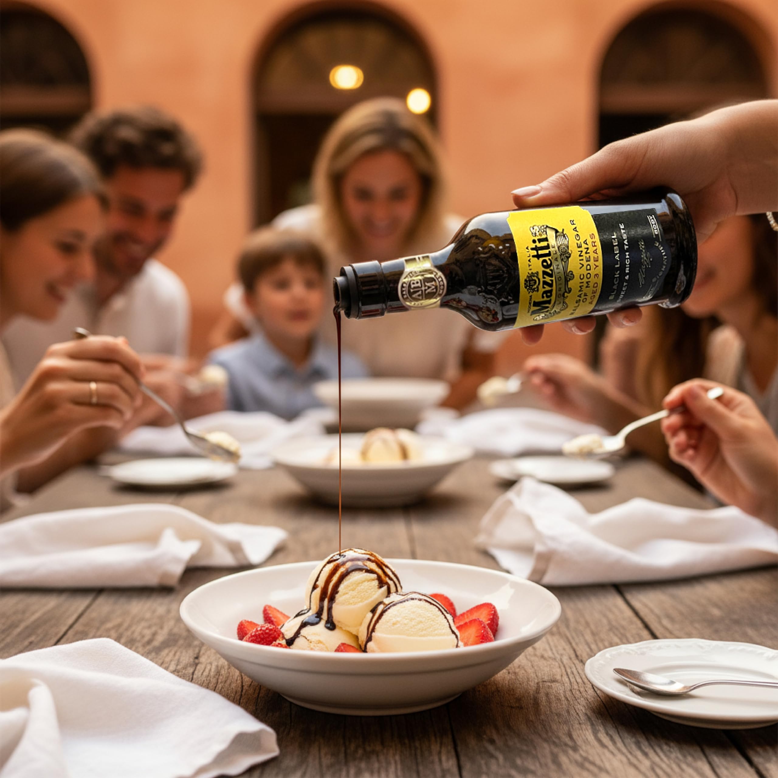 Mazzetti Aged Balsamic Vinegar of Modena - Sweet, Thick, Rich | 250ml 6