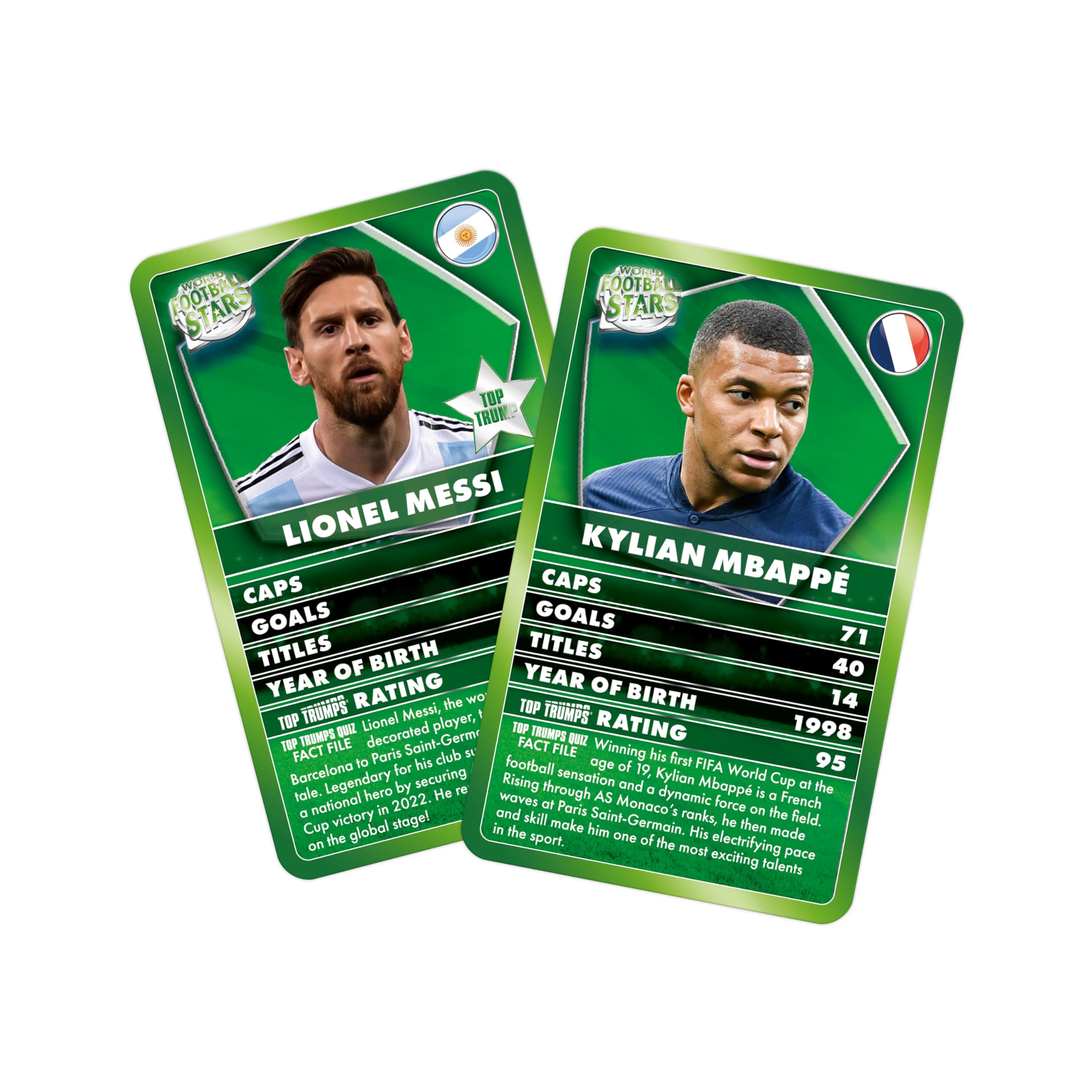 Top Trumps World Football Stars Specials Card Game with Lionel Messi 5