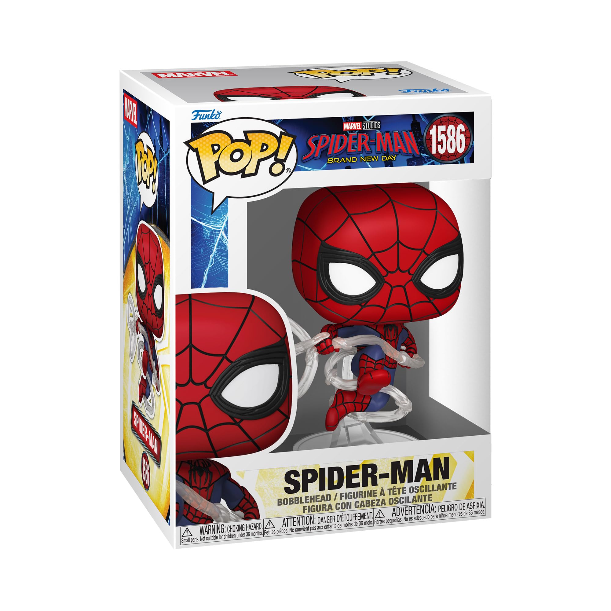 Funko POP! Marvel: Spider-Man Day - Spider-Man Chibi Vinyl Figure | 3.75 in | Multicolor 1