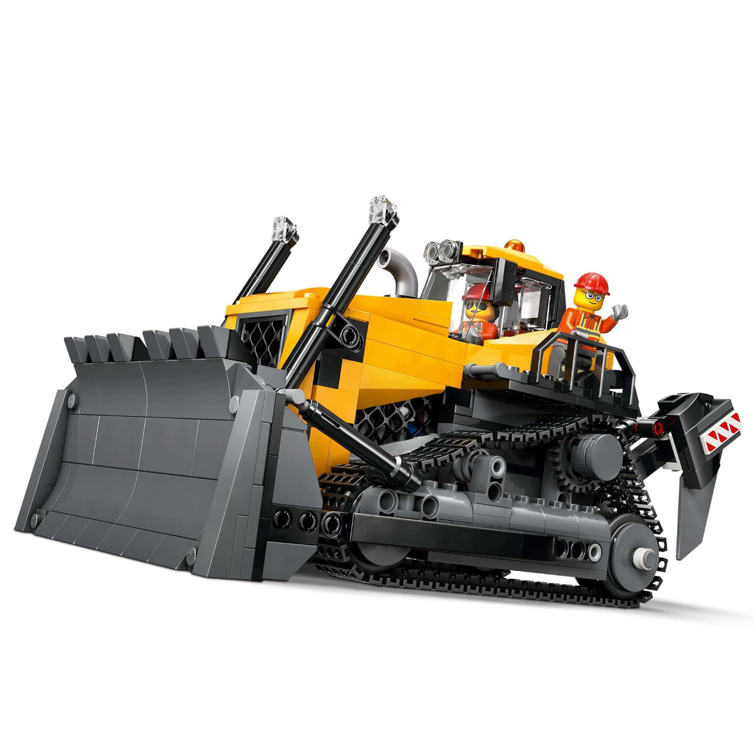 LEGO City Yellow Bulldozer Toy - 682-Piece Building Set for Ages 8+