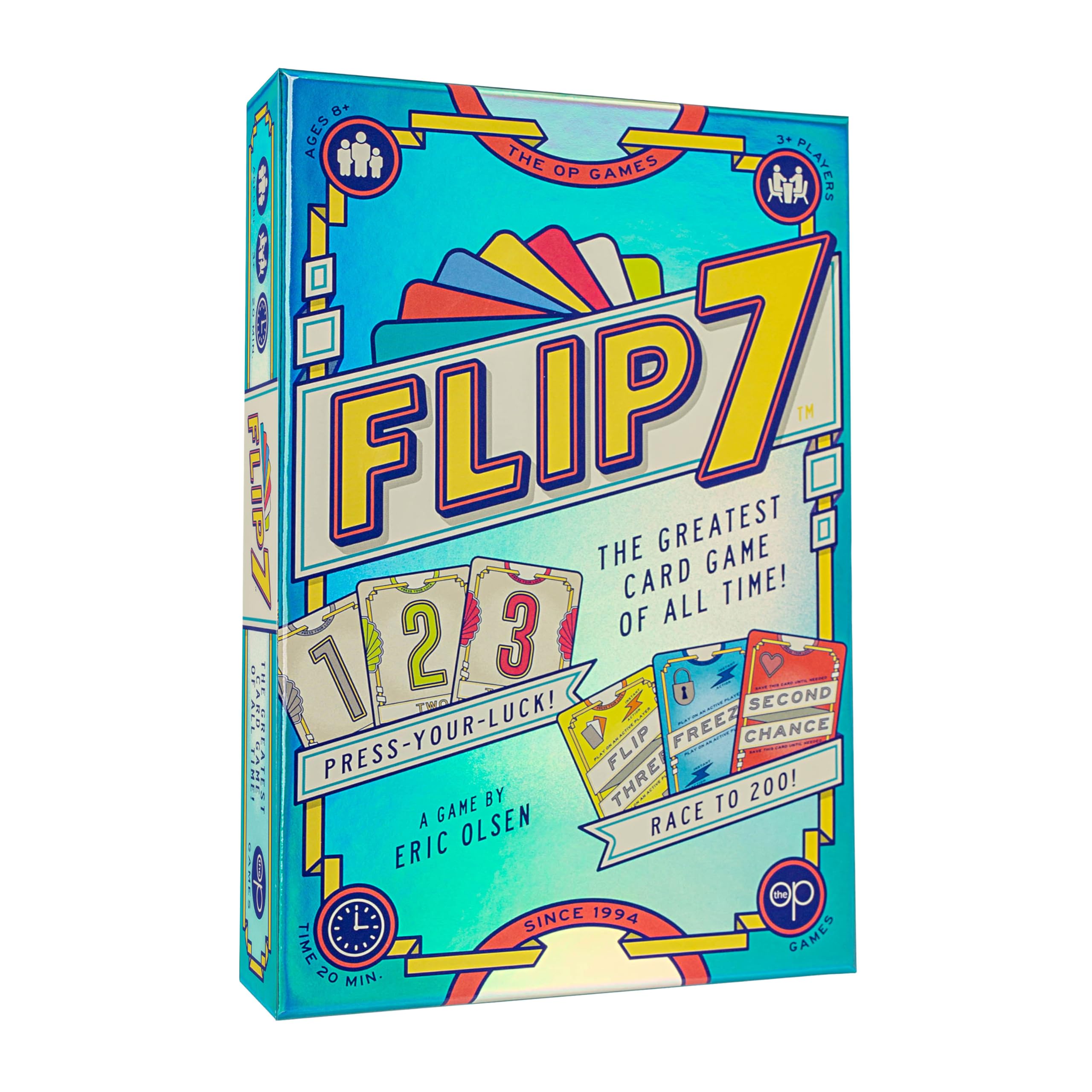 USAopoly Flip 7 Kartenspiel
