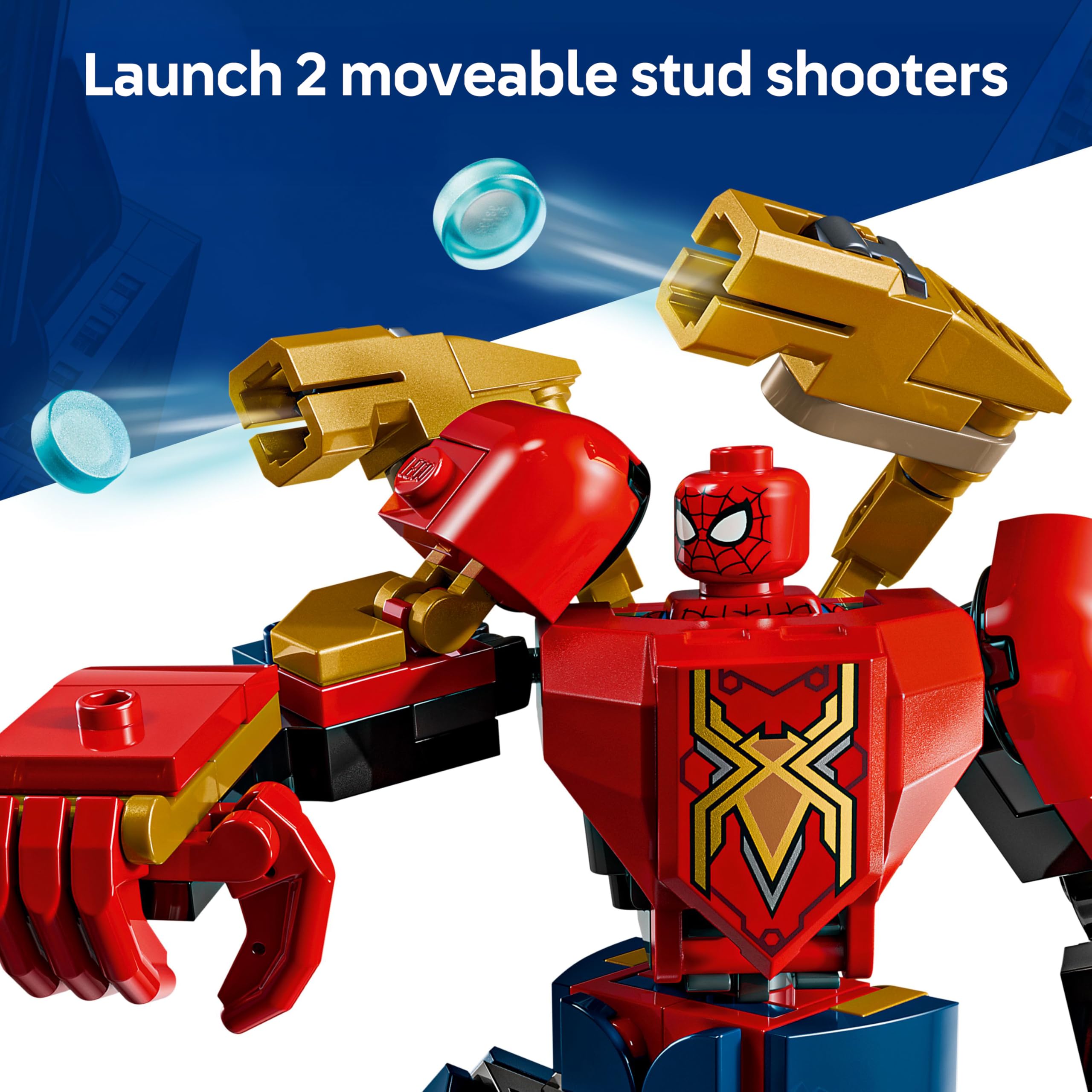 LEGO Marvel Mech Battle: Spider-Man vs. Doc Ock Building Set | 3 Minifigures | Ages 6+ 3