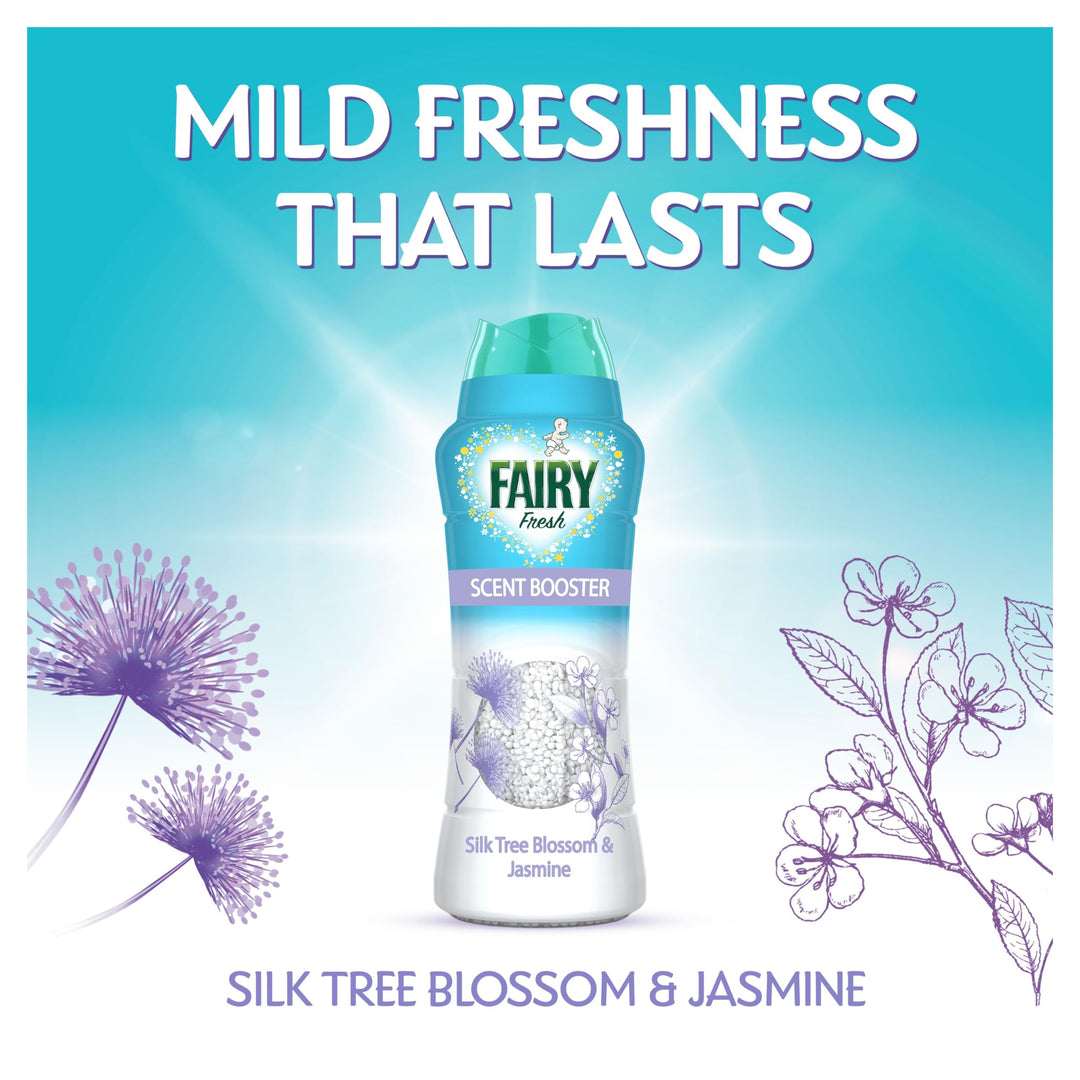 Fairy Non Bio - Silk Tree Blossom & Jasmine In-Wash Scent Booster (495g)