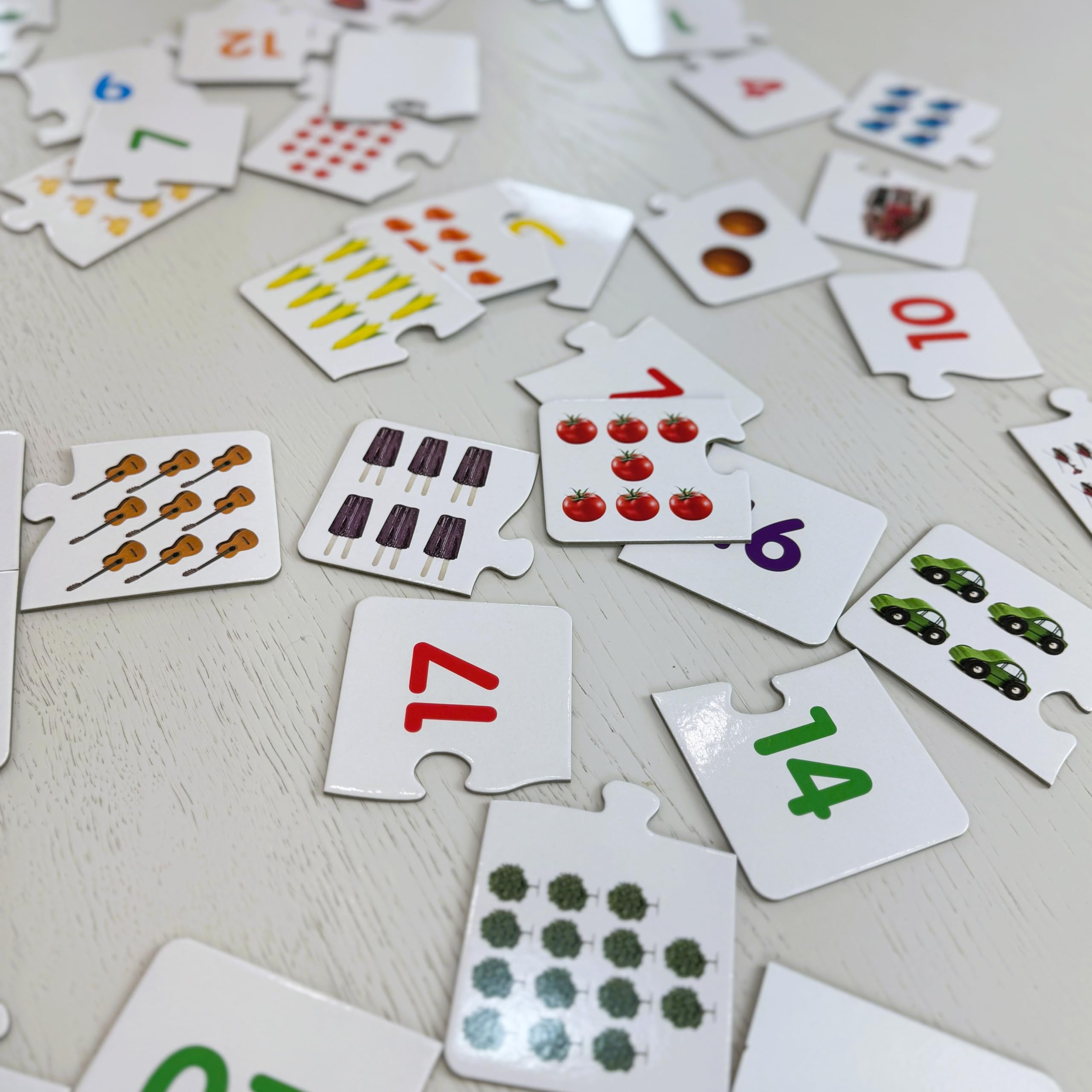 The Learning Journey Match It - Counting Memory Game | 30 Self-Correcting Puzzle Sets | Ages 3+ 2