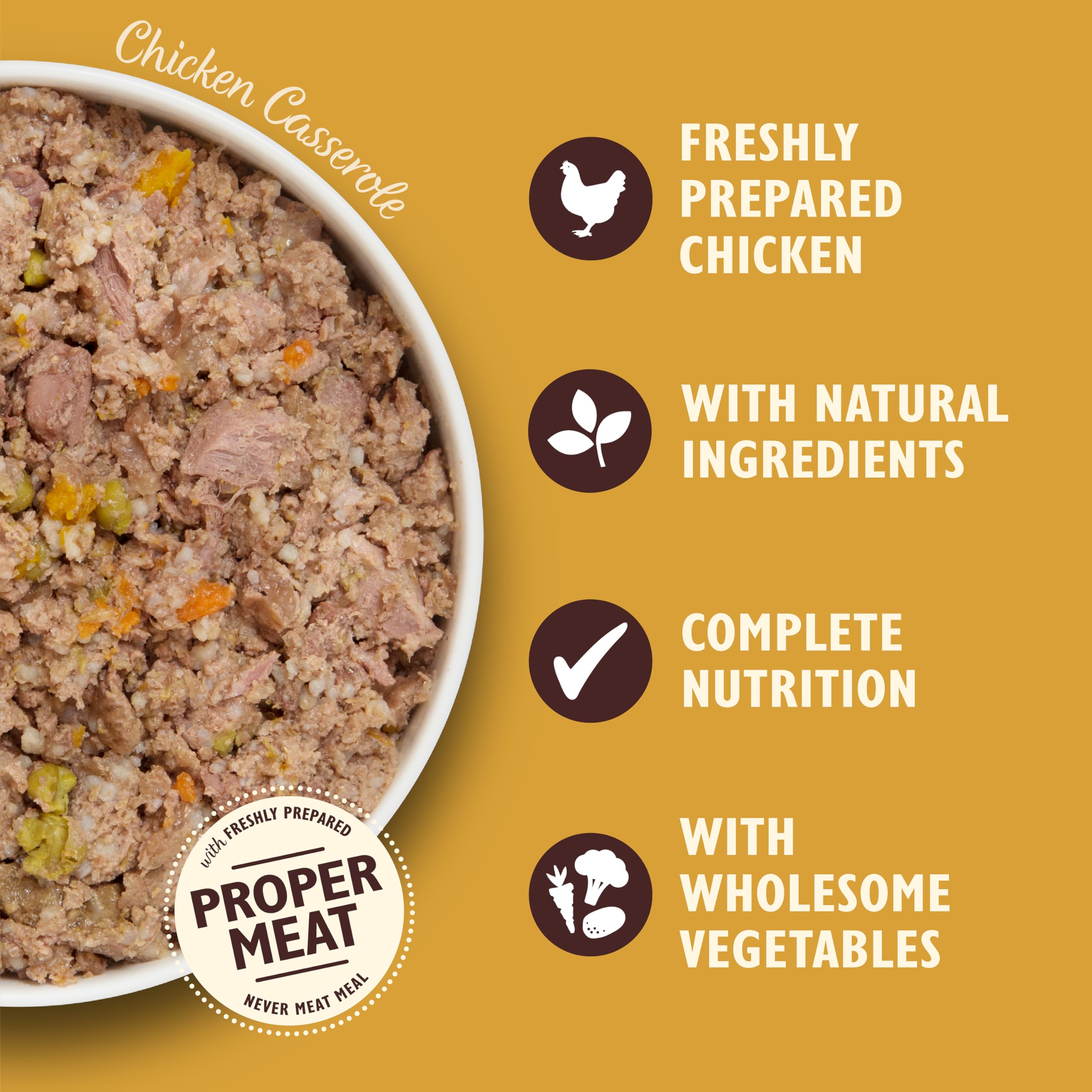 Lily's Kitchen Natural Adult Dog Food Wet Trays - Classic Dinners Multipack (6 x 150g) 3