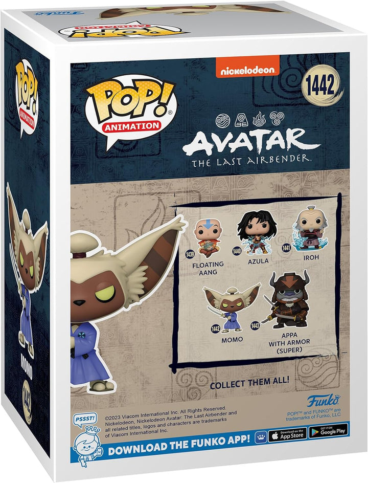 Funko Pop! Animation Avatar: The Last Airbender - Momo Vinyl Figure (72104)