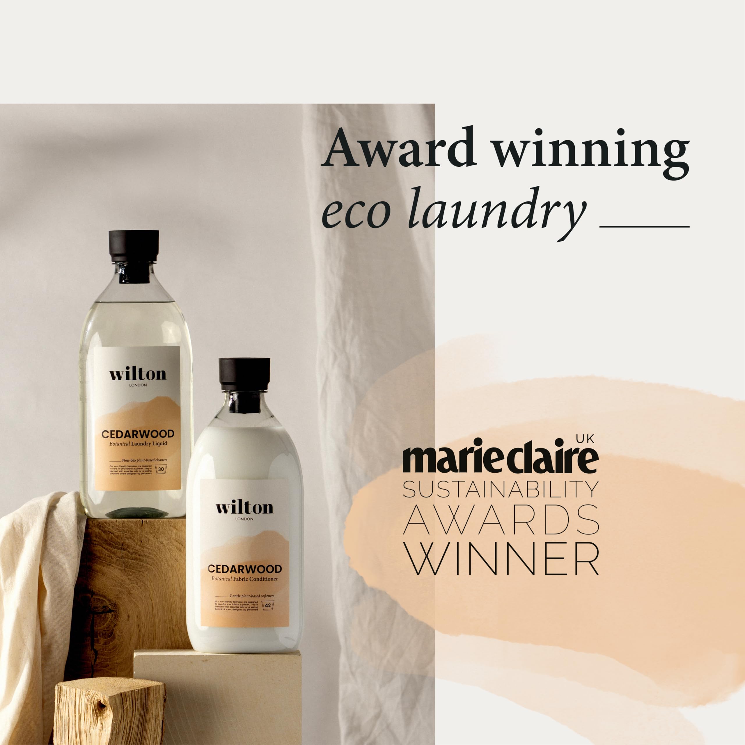 Wilton London Eco Friendly Cedarwood Laundry Liquid (1kg) 9