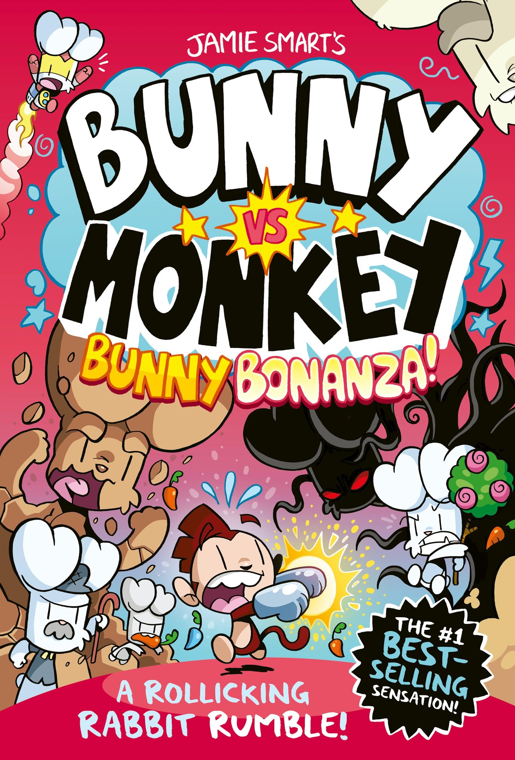 David Fickling Books Bunny vs Monkey: Bunny Bonanza | Paperback | Ages 7-10
