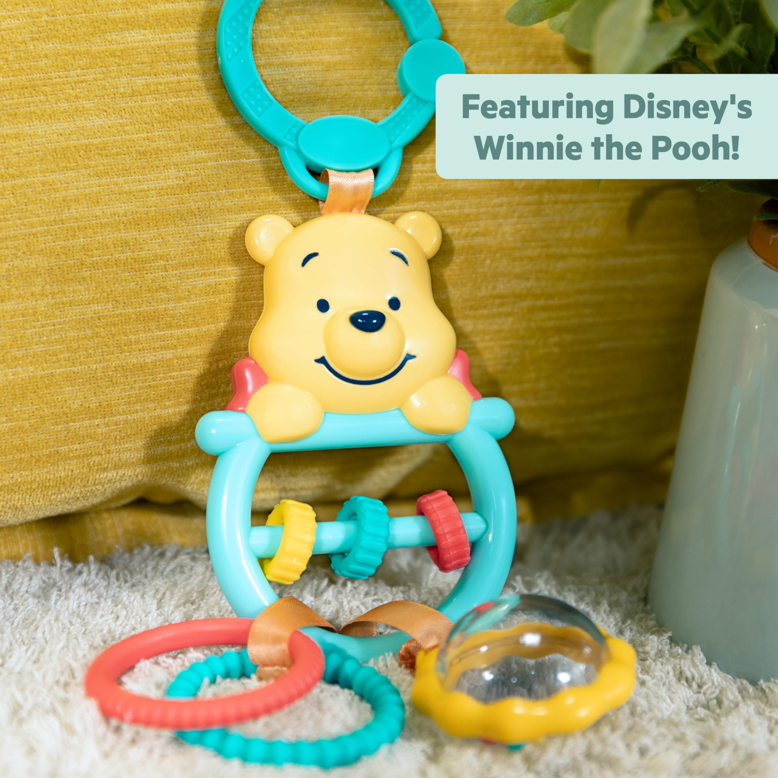 Bright Starts Disney Baby Winnie the Pooh Busy Bear Activity Toy - 0-3 Years 7