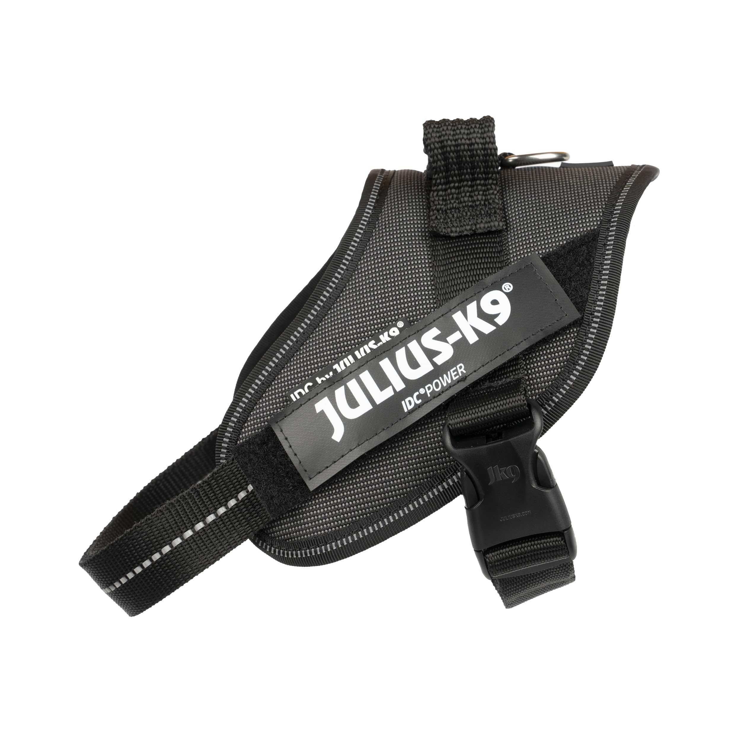 Julius-K9 IDC Powerharness - Professional Control | Size S/Mini (7-15 kg) | Black-Gray